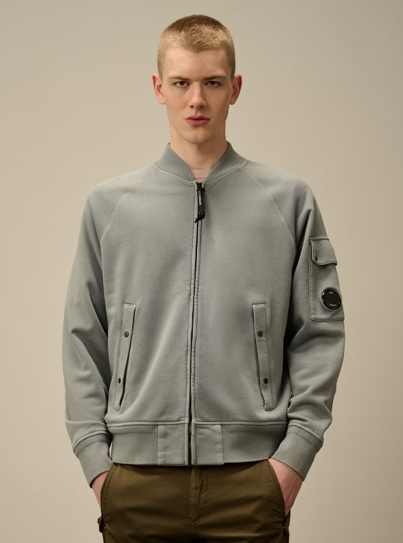 C.P. Company 棉質全拉鍊運動上衣   JUL25