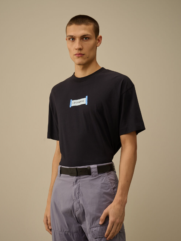 C.P. Company 皮革 Logo 腰帶   JUL25