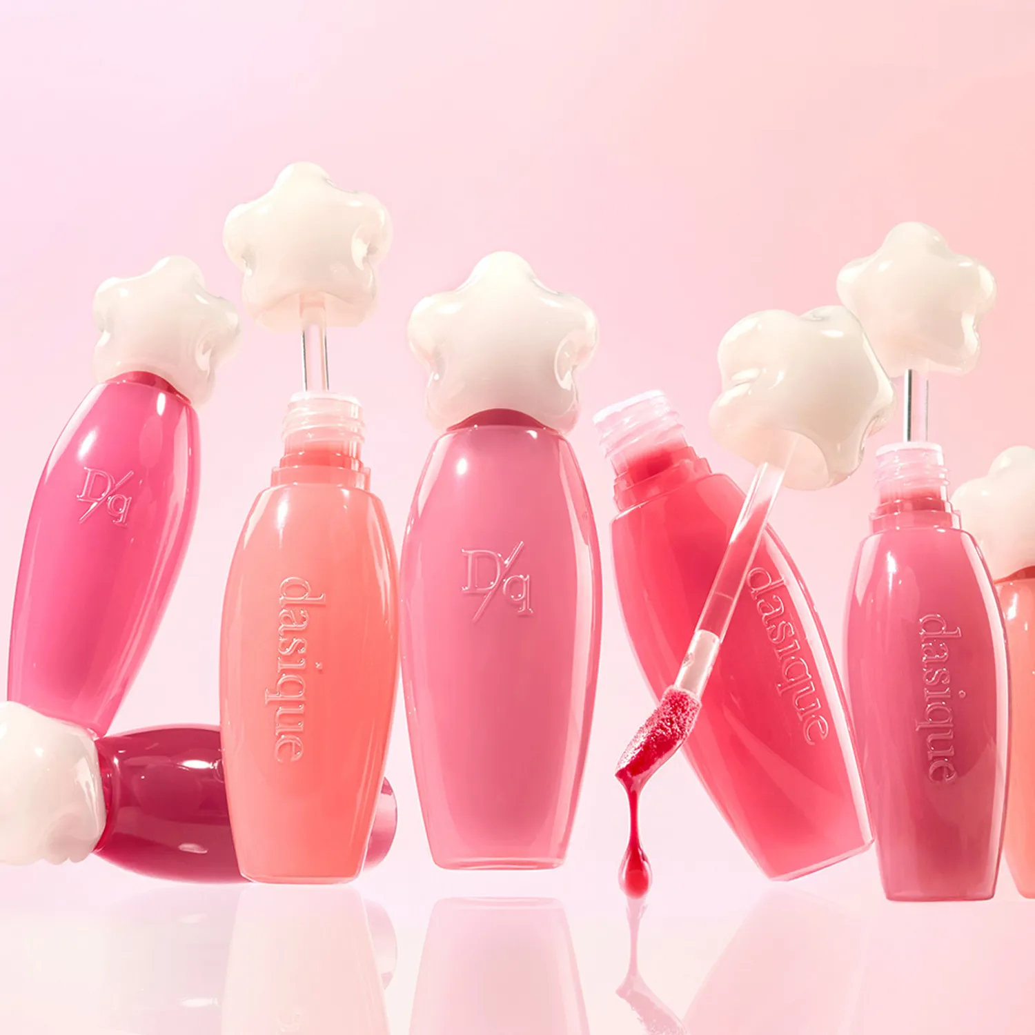 dasique 晶透水潤光澤唇蜜 2.6g【16款色號】