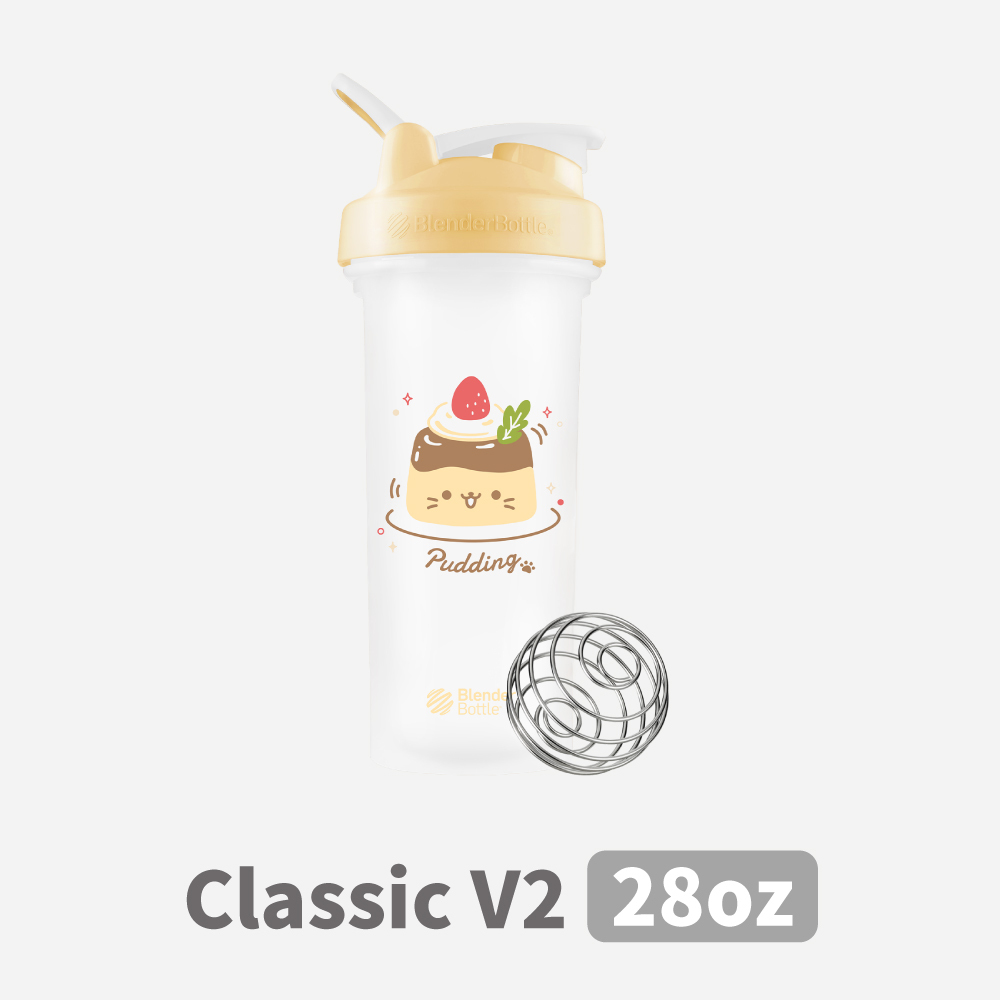 Blender Bottle®Classic V2｜28oz 搖搖杯｜布丁喵