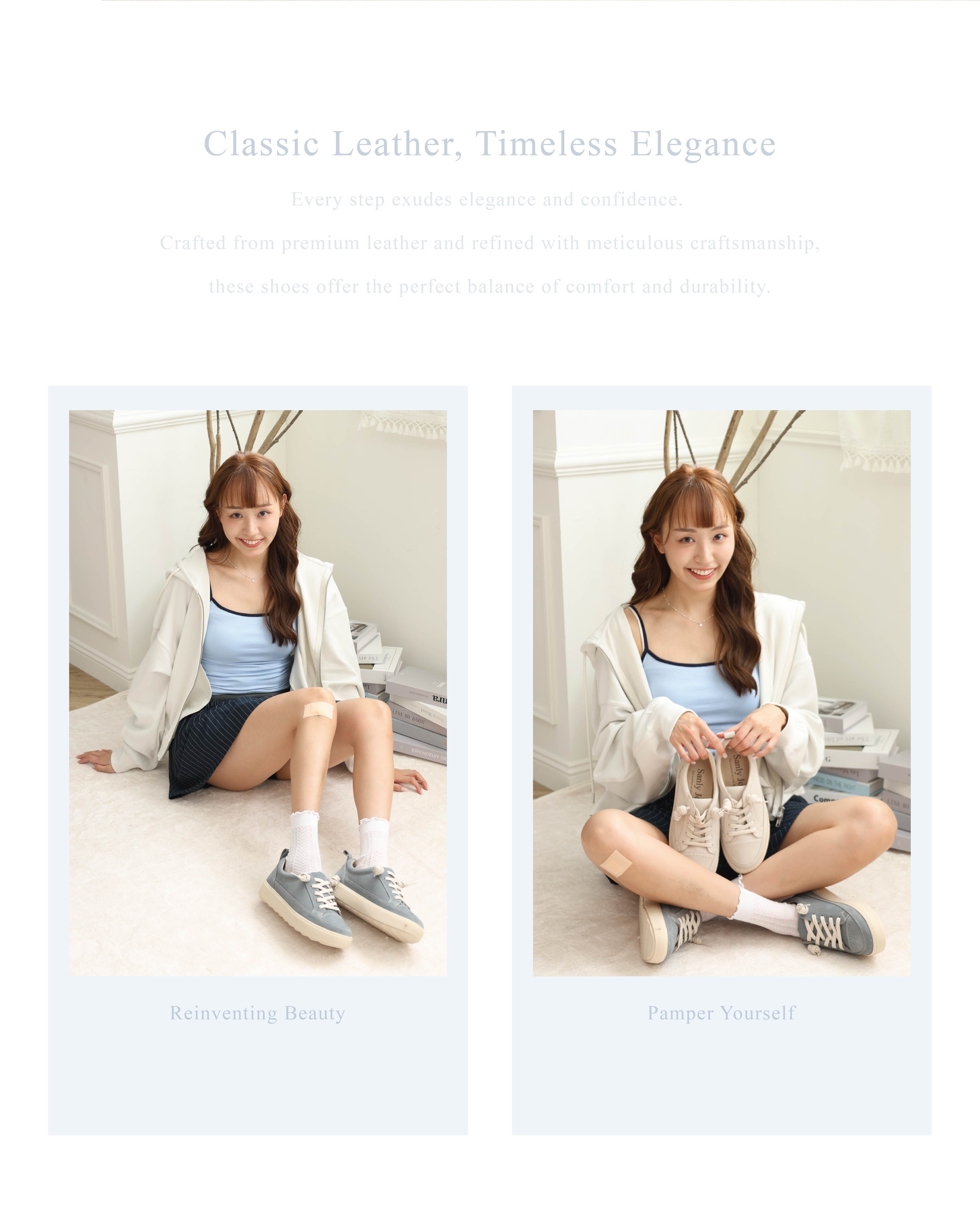 萌萌厚底休閒鞋|4cm厚底穿出比例美 腳感更輕盈