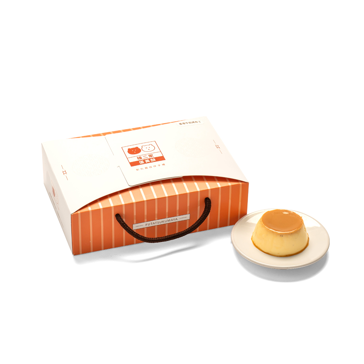 雄二家香草牛奶烤布丁6入