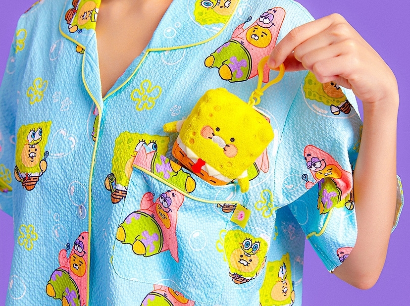 <不管多賠‼就是要清🔥> KakaoFriends x 海綿寶寶 睡衣