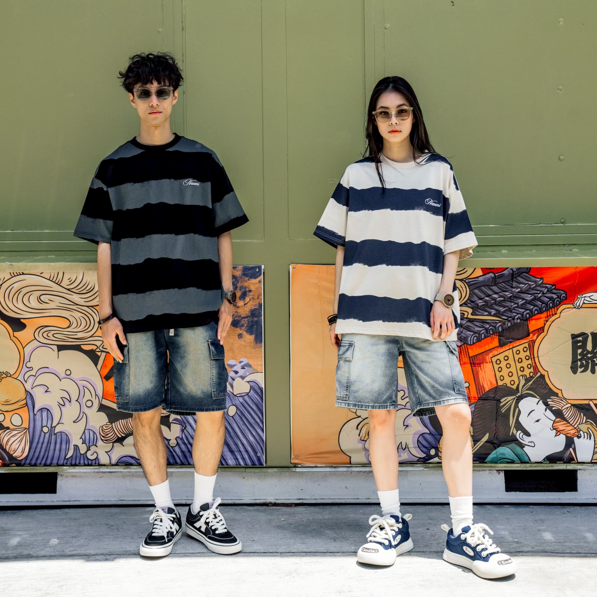 #預購 SBG 刷白口袋牛仔短褲 兩色 523