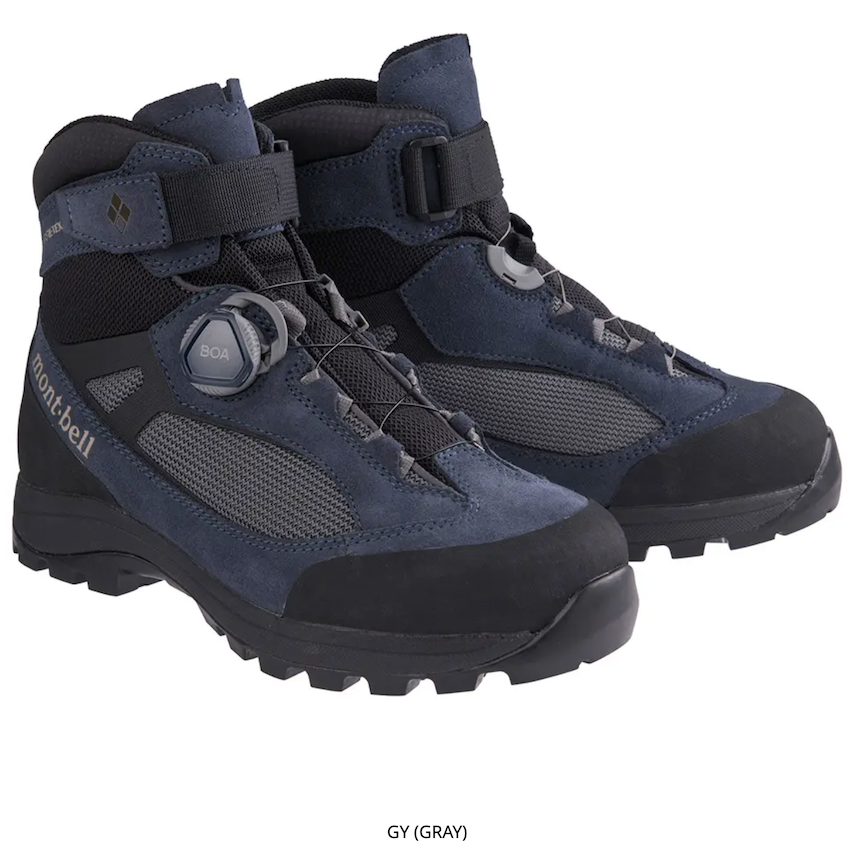 日本 Mont-Bell Alpine Cruiser 800 BOA Men's 女裝遠足行山防水鞋