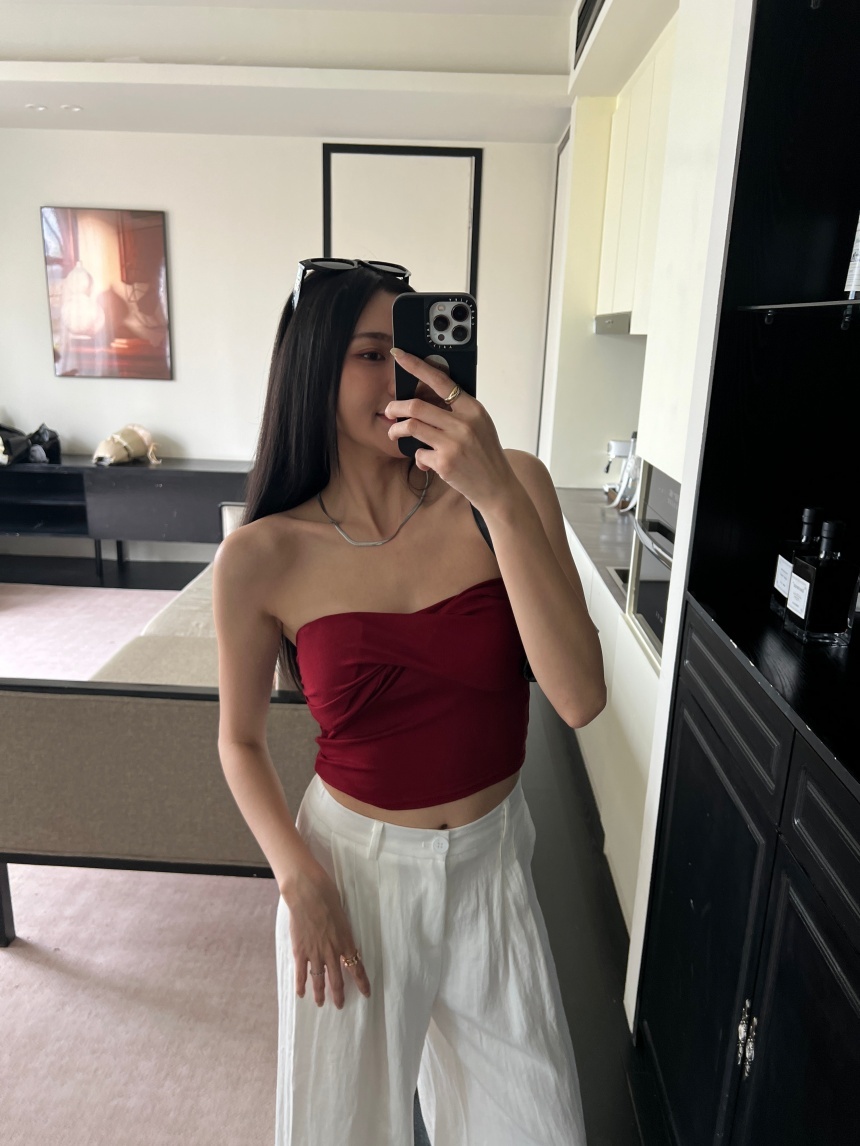 附胸墊麻花背心*3色