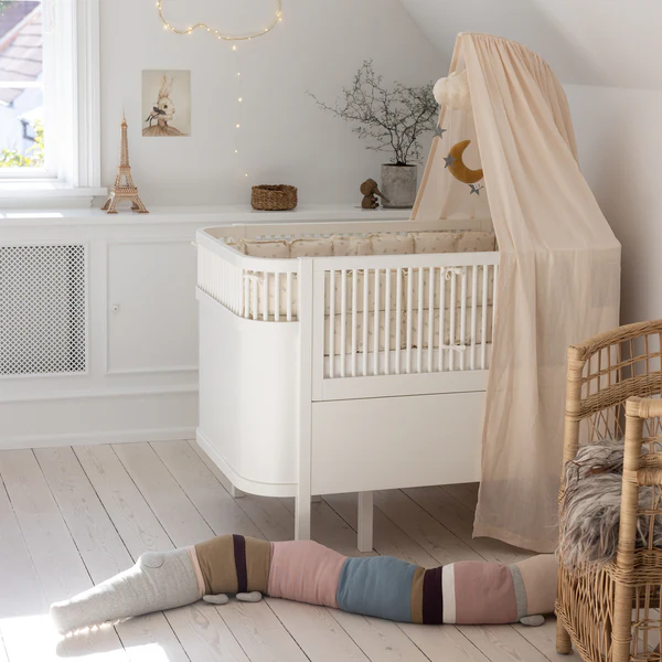 Sebra Baby & Jr Cot With Mattress - ClassicII     ( Pre-order 3-4 Months )