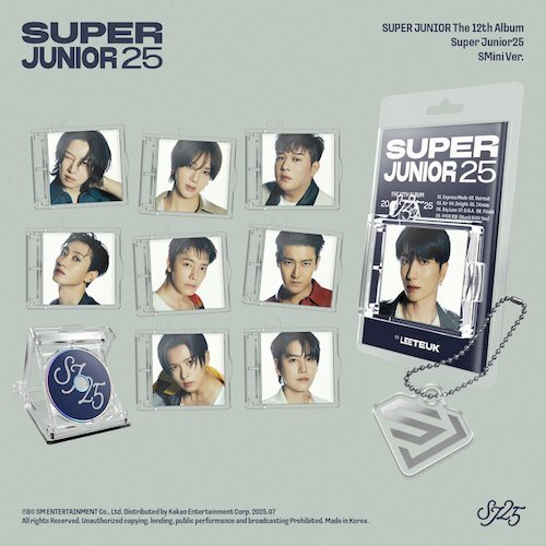 【預購】SUPER JUNIOR - 第12張正規專輯 [Super Junior25] (SMini Ver.) (SET)