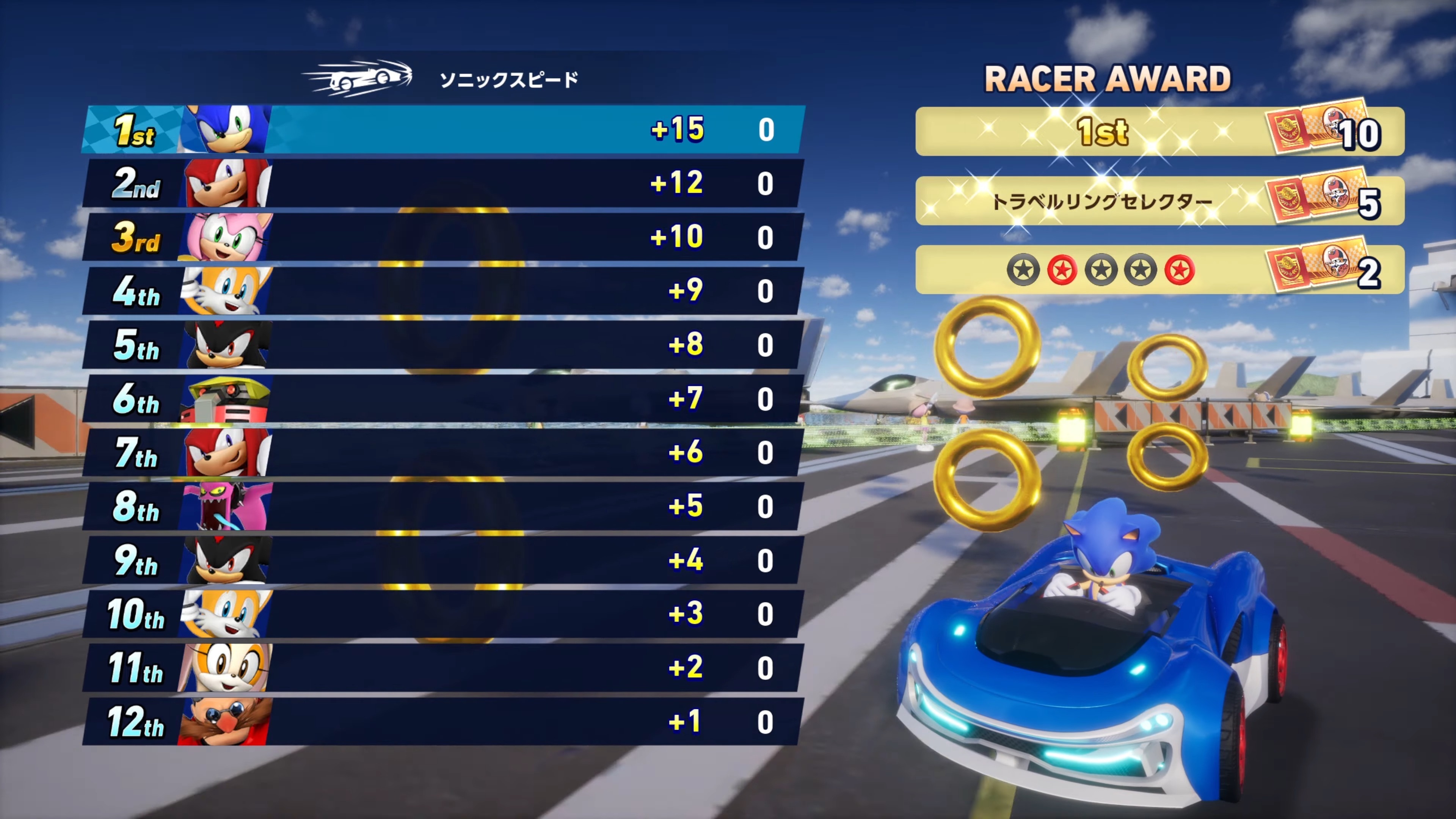 PS5 索尼克賽車 交叉世界 中文版