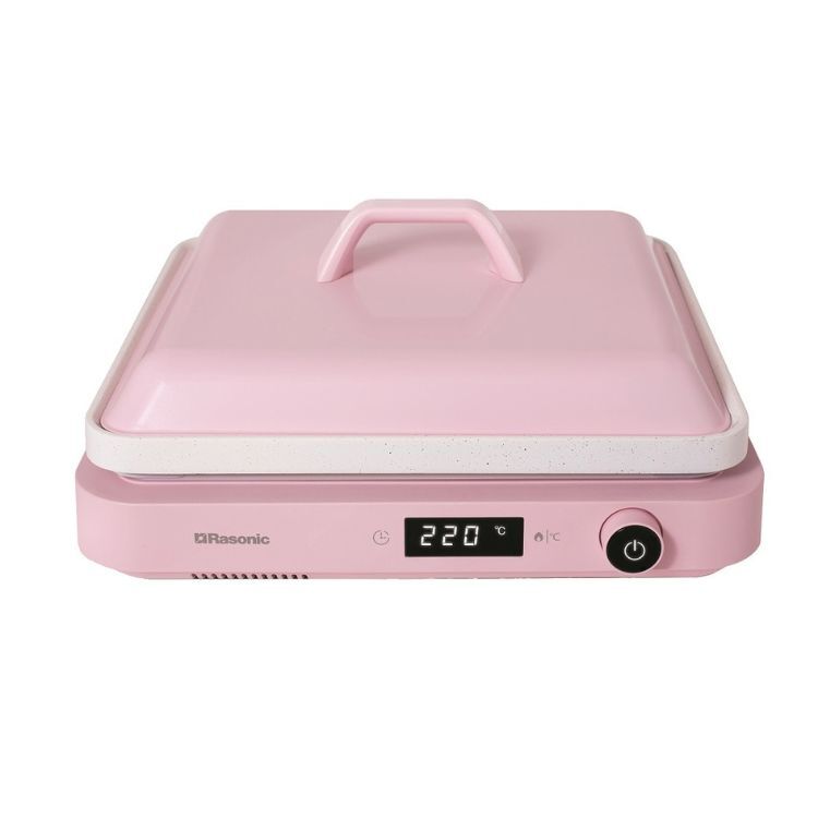 Rasonic 輕便式電磁爐 粉紅色 RIC-S213-PK