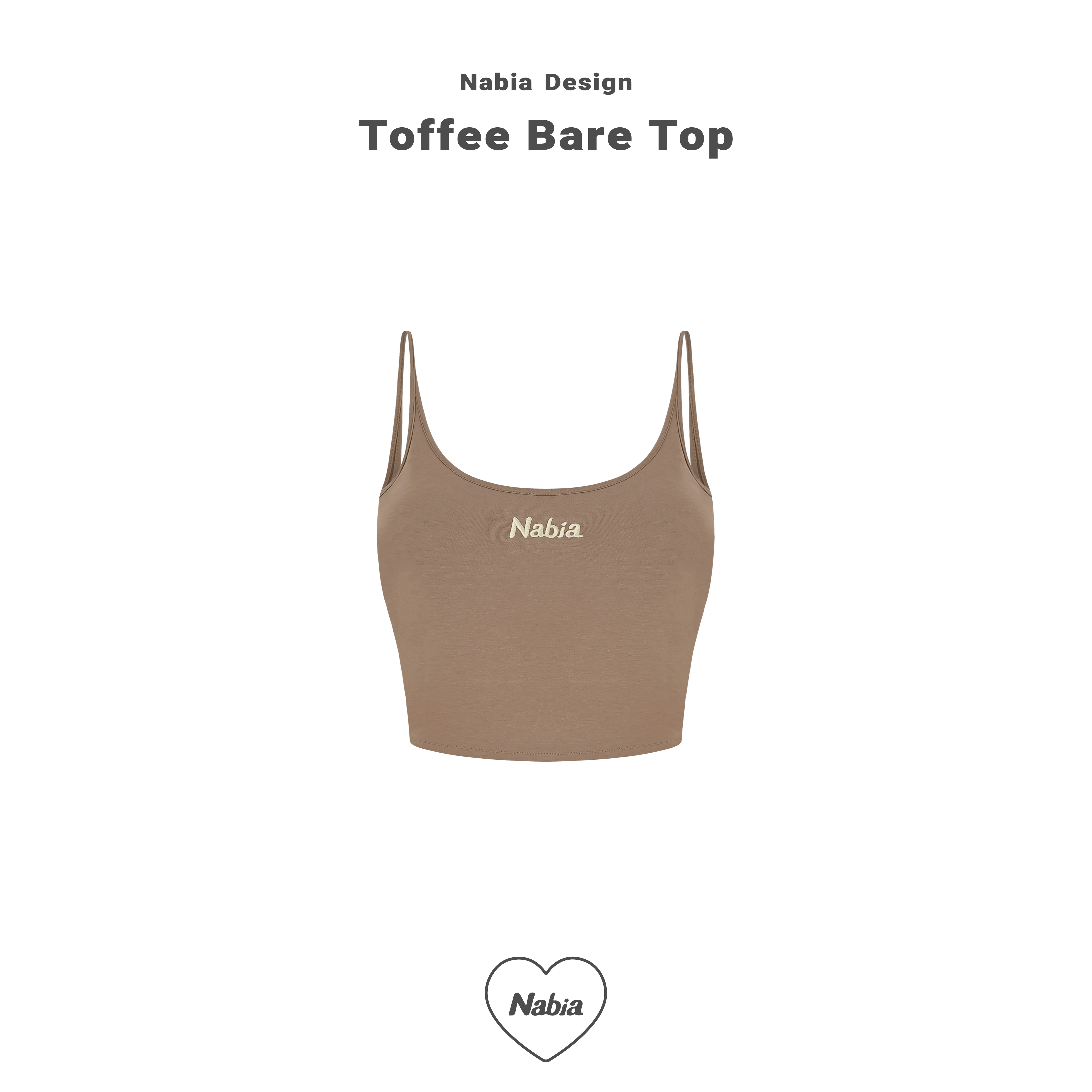 美式細肩挖背 BRA TOP