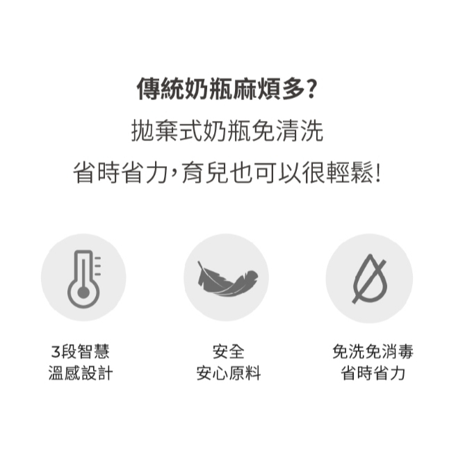 【樂森藥局】MOTHER-K 溫感拋棄式奶瓶袋 60入 120入 (LITE輕盈版) 無夾鏈款