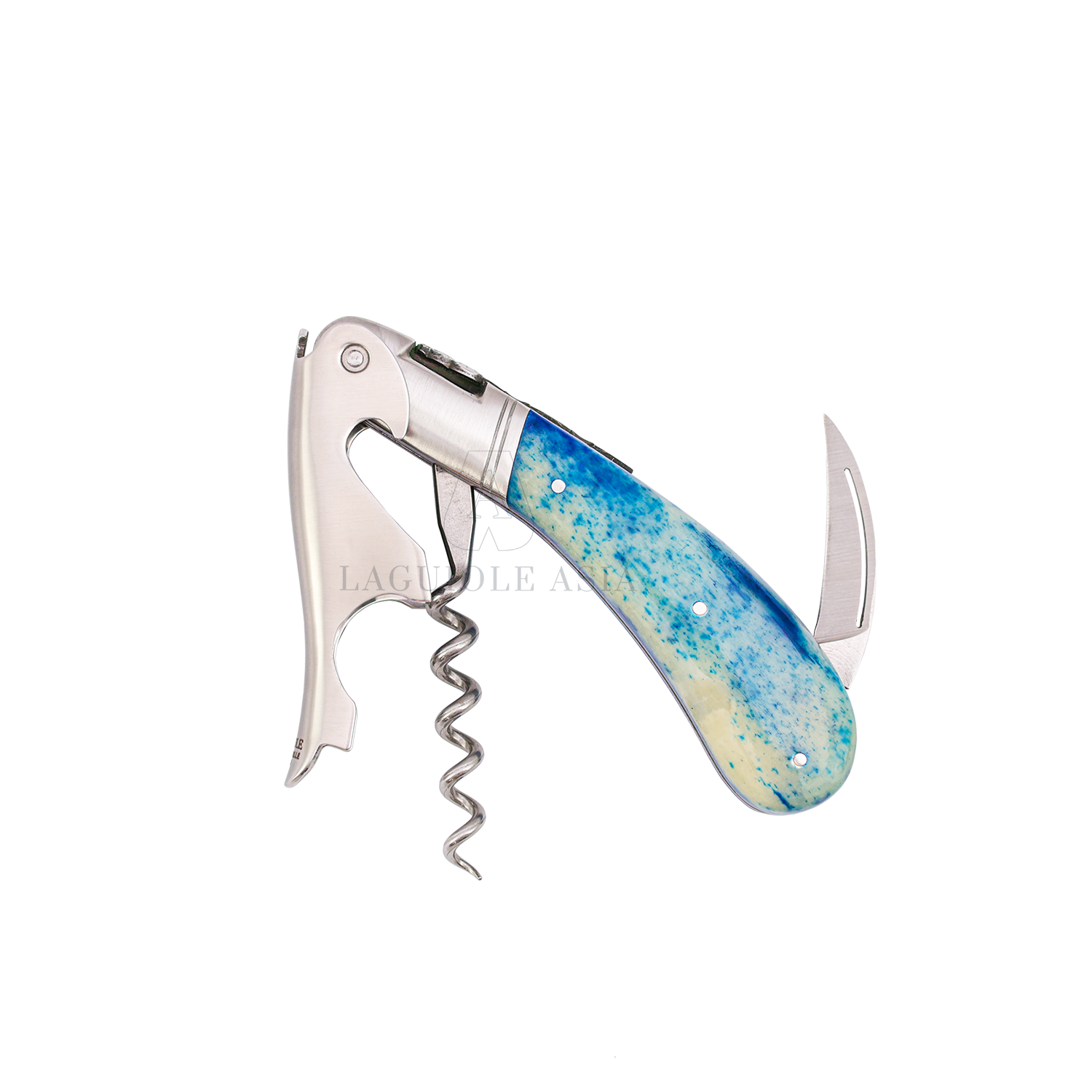LAGUIOLE MAGNUM ⋆ 碧藍長頸鹿骨酒刀