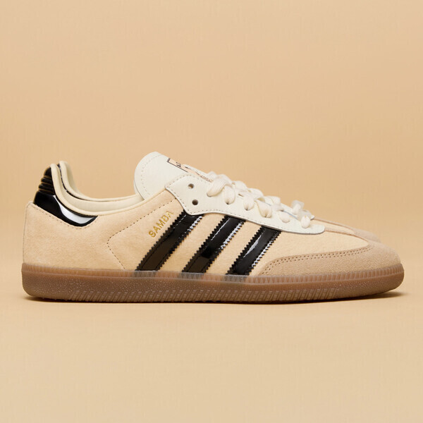 Adidas Samba OG JP5197 男女 運動休閒鞋 德訓鞋 台北限定款 珍珠奶茶 穿搭 舒適 米黑