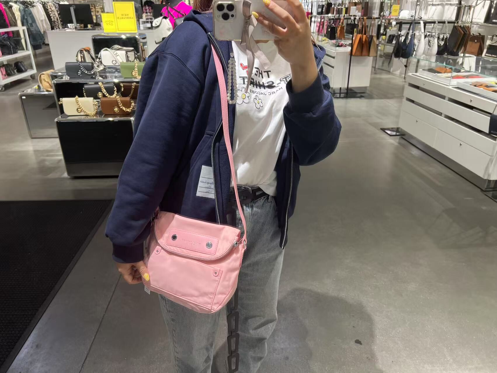 【現貨】Marc Jacobs LL070206 斜咩包 (粉紅色)