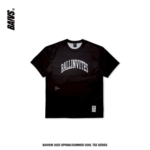 Baivs Drip Tech Tee BDT13401 男 球參 球衣 T恤 寬版 機能排汗t 黑