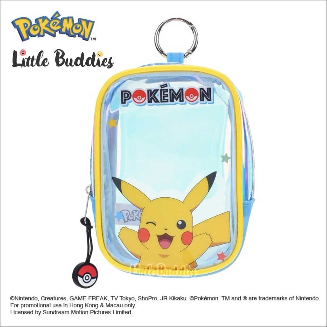 Pokemon 比卡超 透明公仔應援袋