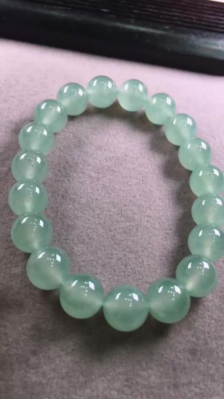 618349 翡翠手串 (10mm直徑)