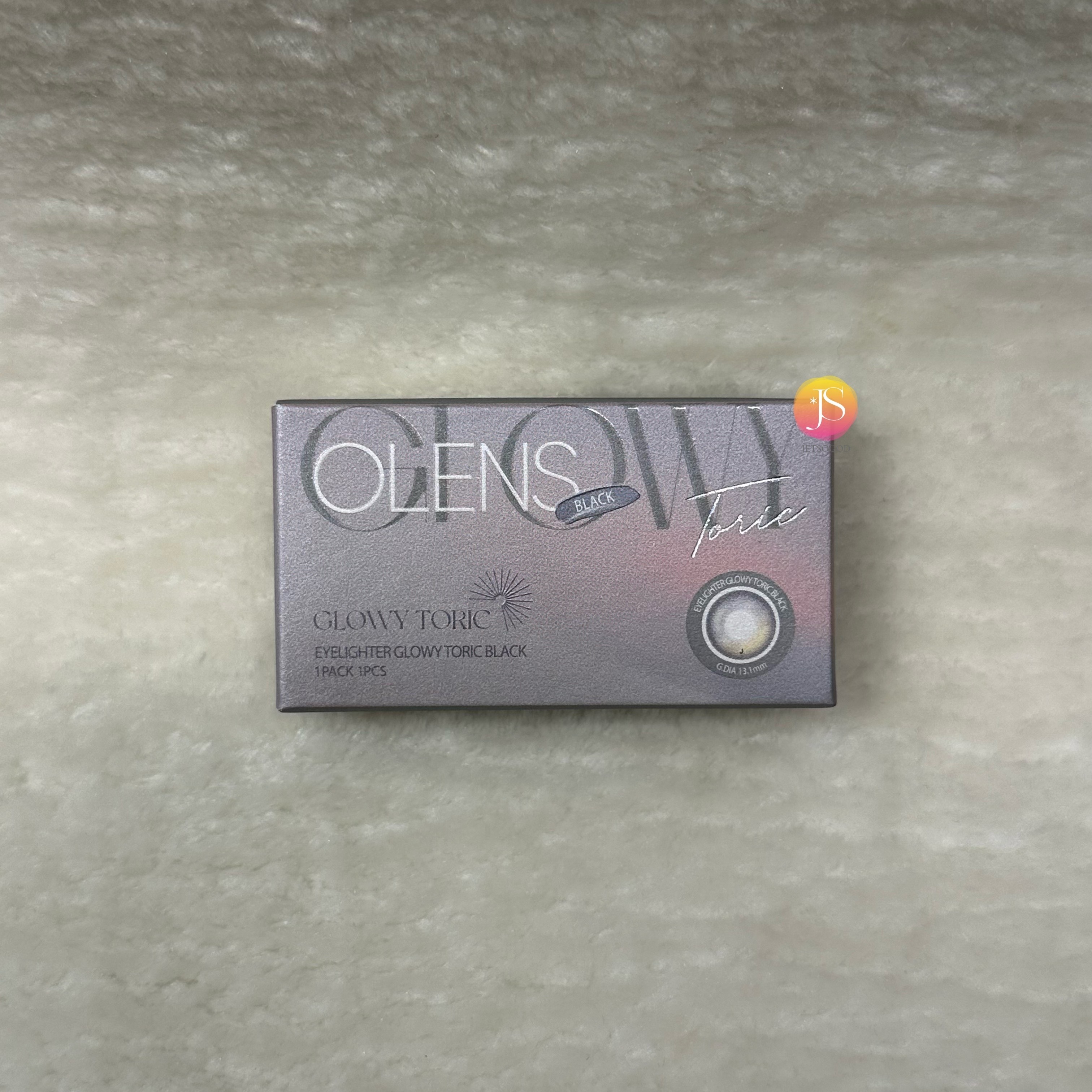 *散光*OLENS Glowy Monthly(Black)(1P)