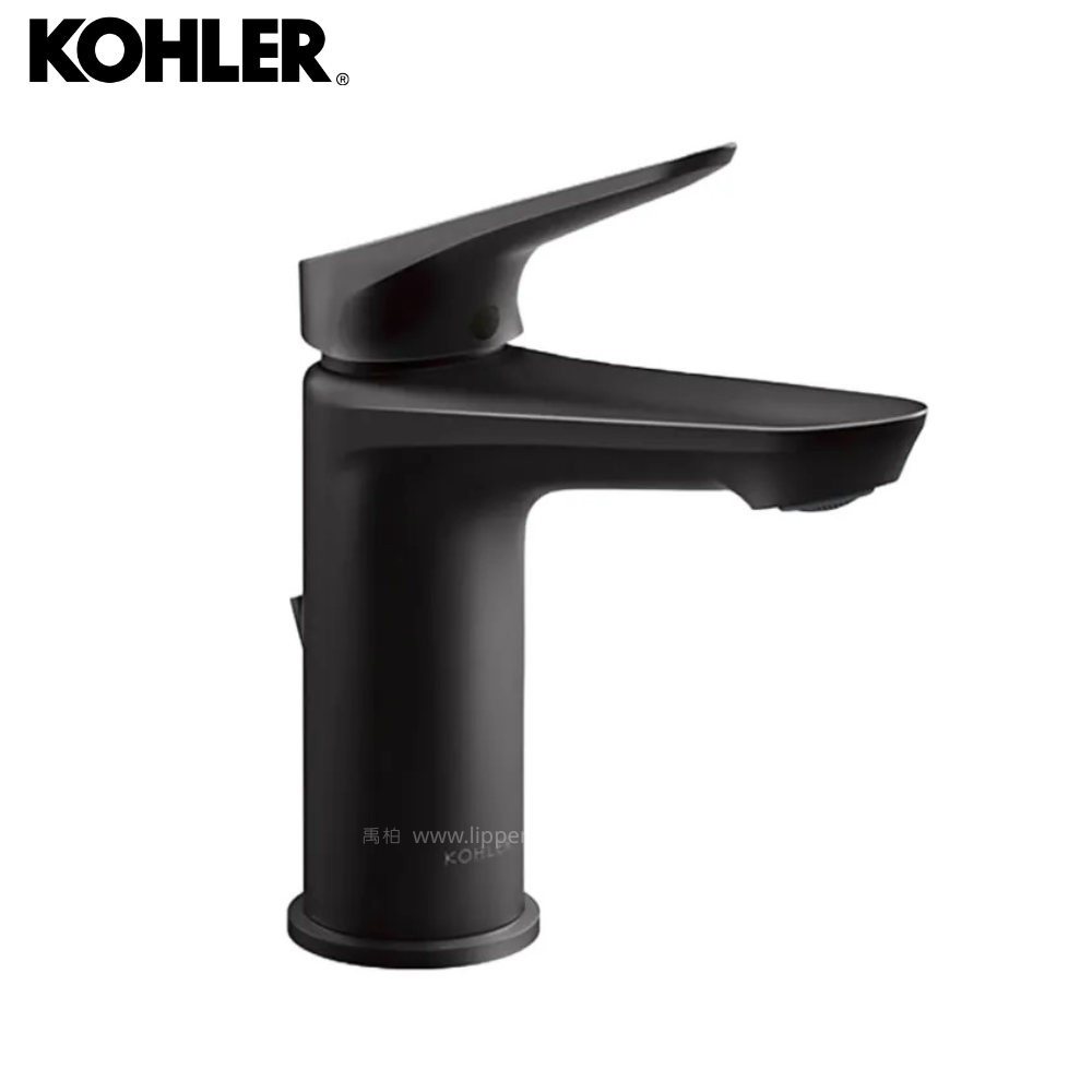 ★ 個性盡顯優惠 ★ KOHLER Fluence 臉盆龍頭(霧黑) K-33811T-4-BL