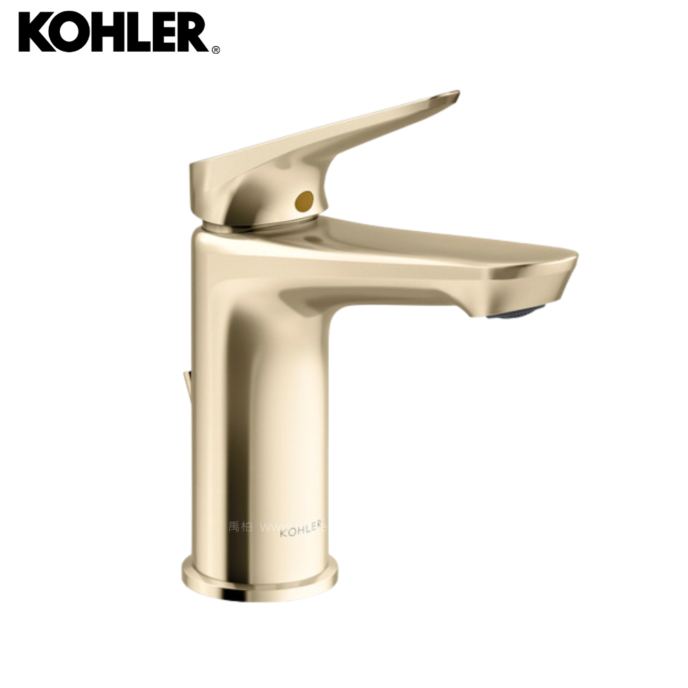 ★ 個性盡顯優惠 ★ KOHLER Fluence 臉盆龍頭(法蘭金) K-33811T-4-AF