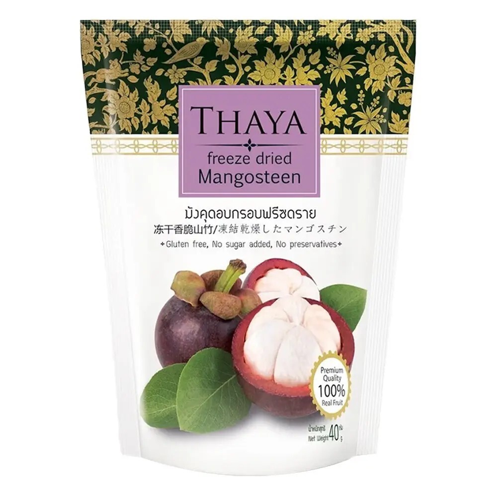 泰國 THAYA 水果乾 40g 山竹 榴槤 果乾