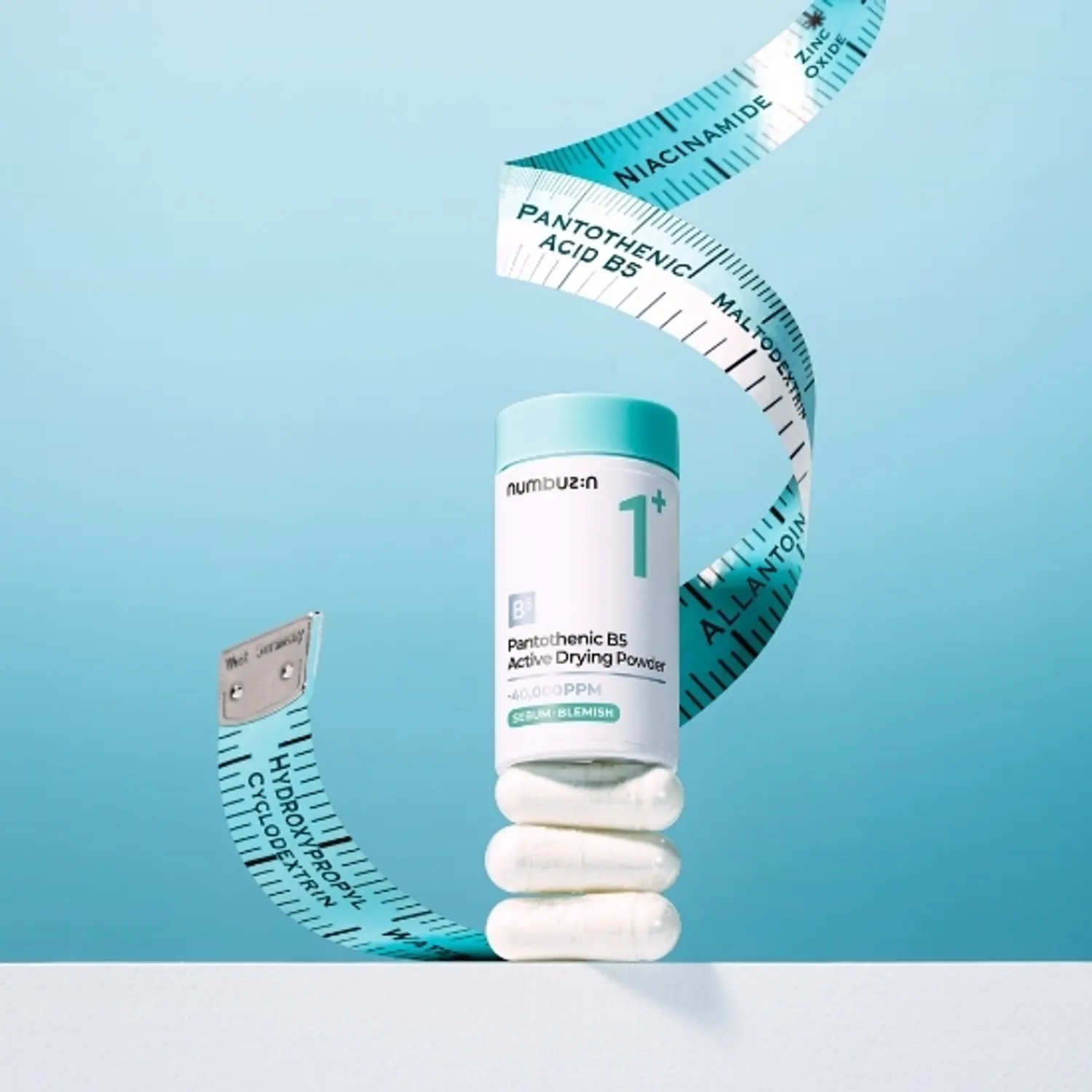 numbuzin 1號活性泛酸B5舒緩精華粉