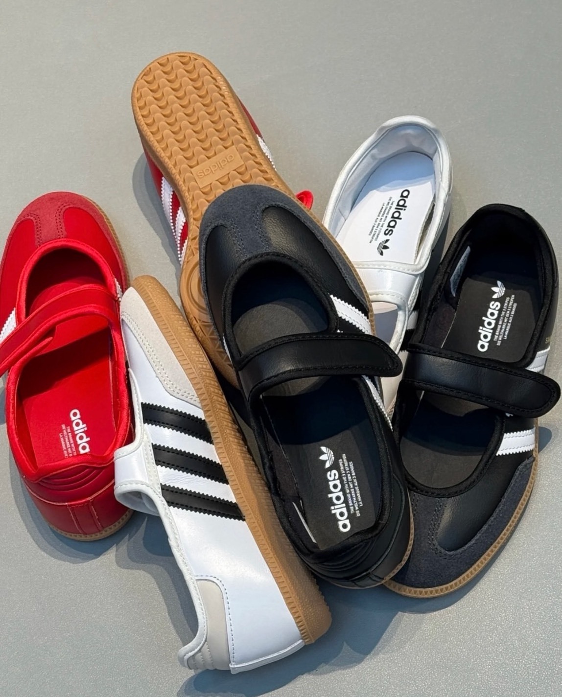 【Luxury】ADIDAS SAMBA JANE 黑 白 紅瑪莉珍鞋 瑪麗珍 涼鞋 焦糖底 女鞋 JQ6445 JR1402 JQ6446 預購