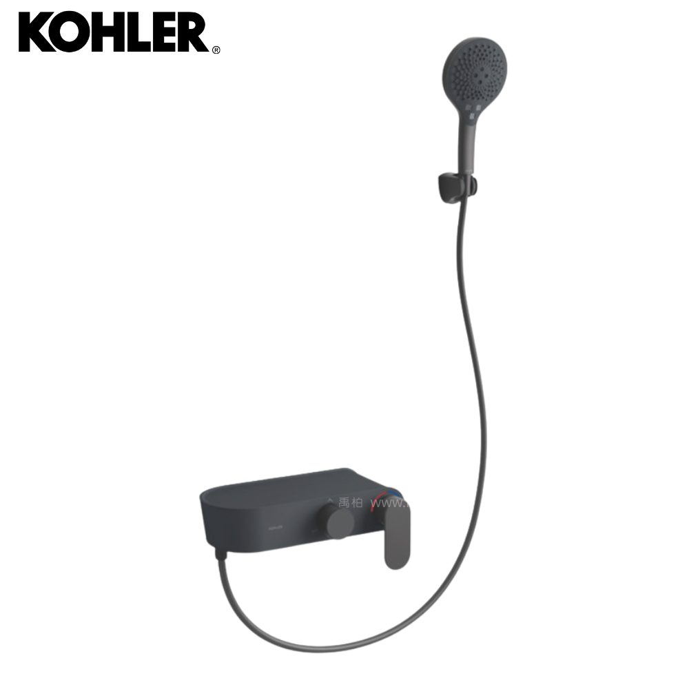 ★ 個性盡顯優惠 ★ KOHLER Fluence 沐浴龍頭(霧黑) K-36518T-4-BL