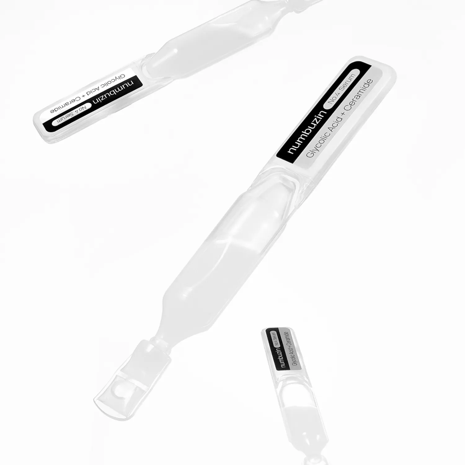 numbuzin 4號神經醯胺AHA光澤精華 10ml (1ml*10入)