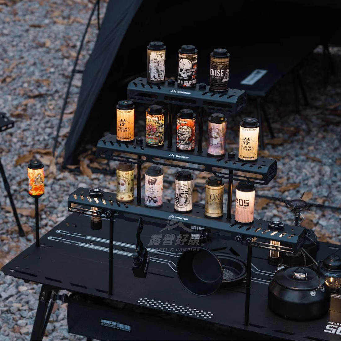 【ShineTrip山趣】38燈星光橋燈架 / 配件 A511 AD22