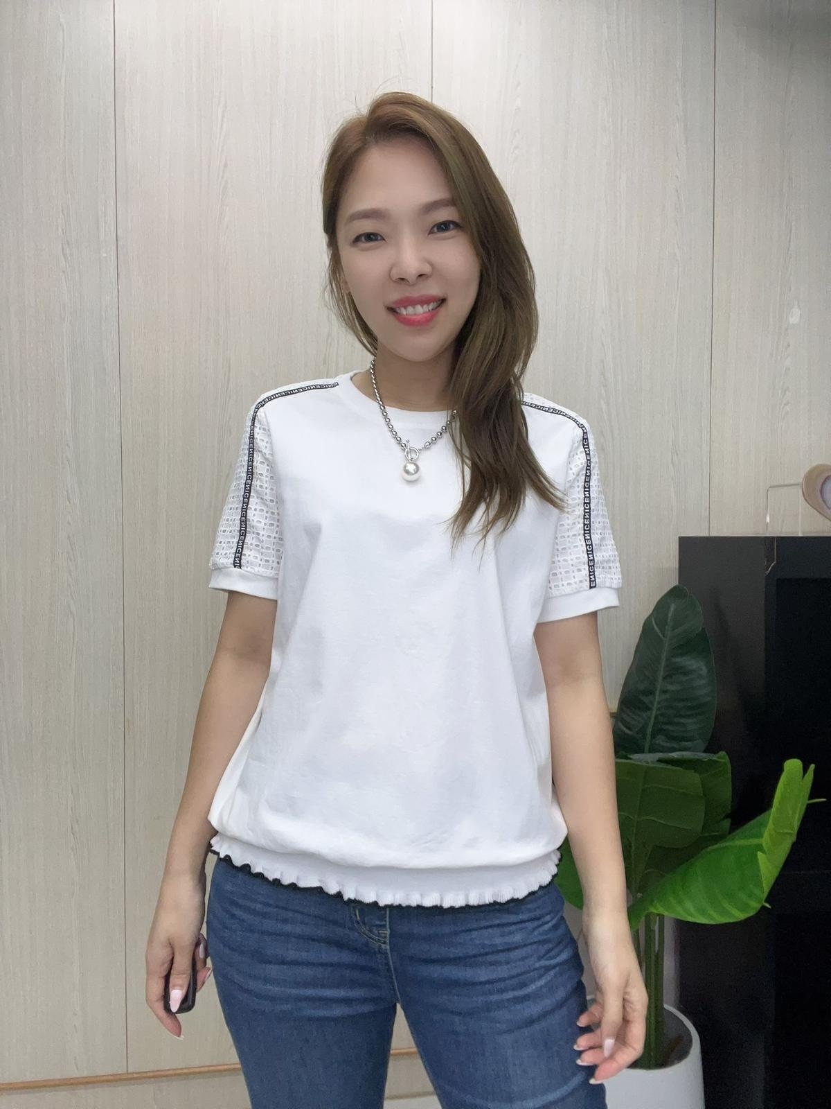 韓國高質拼通花Comme  top~101AG