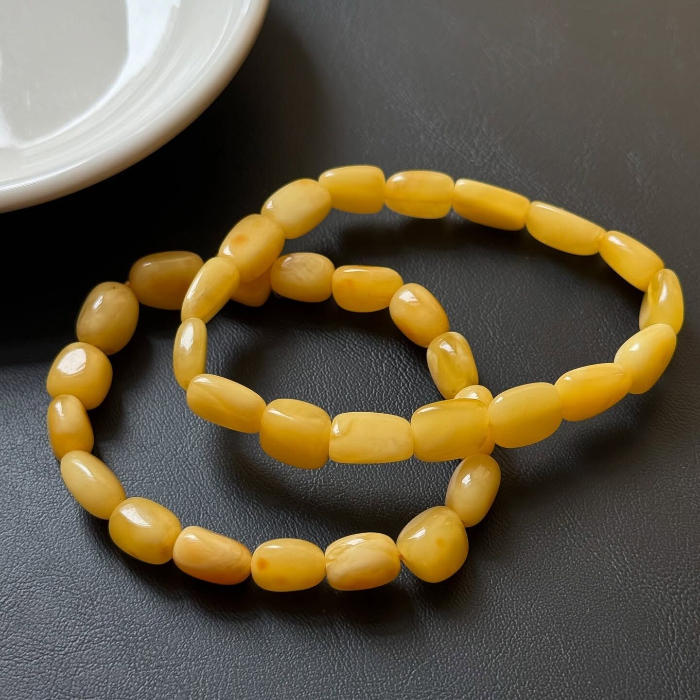 [原石] 琥珀蜜蠟 手串
