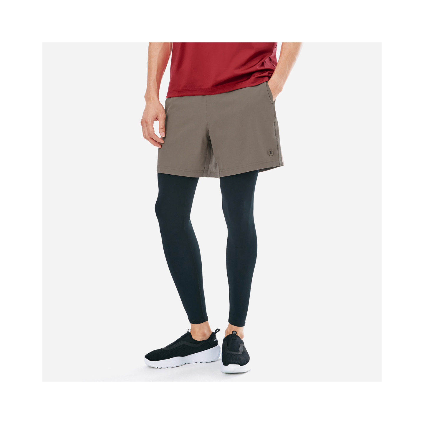 ▲BARREL 基礎男款兩件式防曬長褲 2025 黑棕色