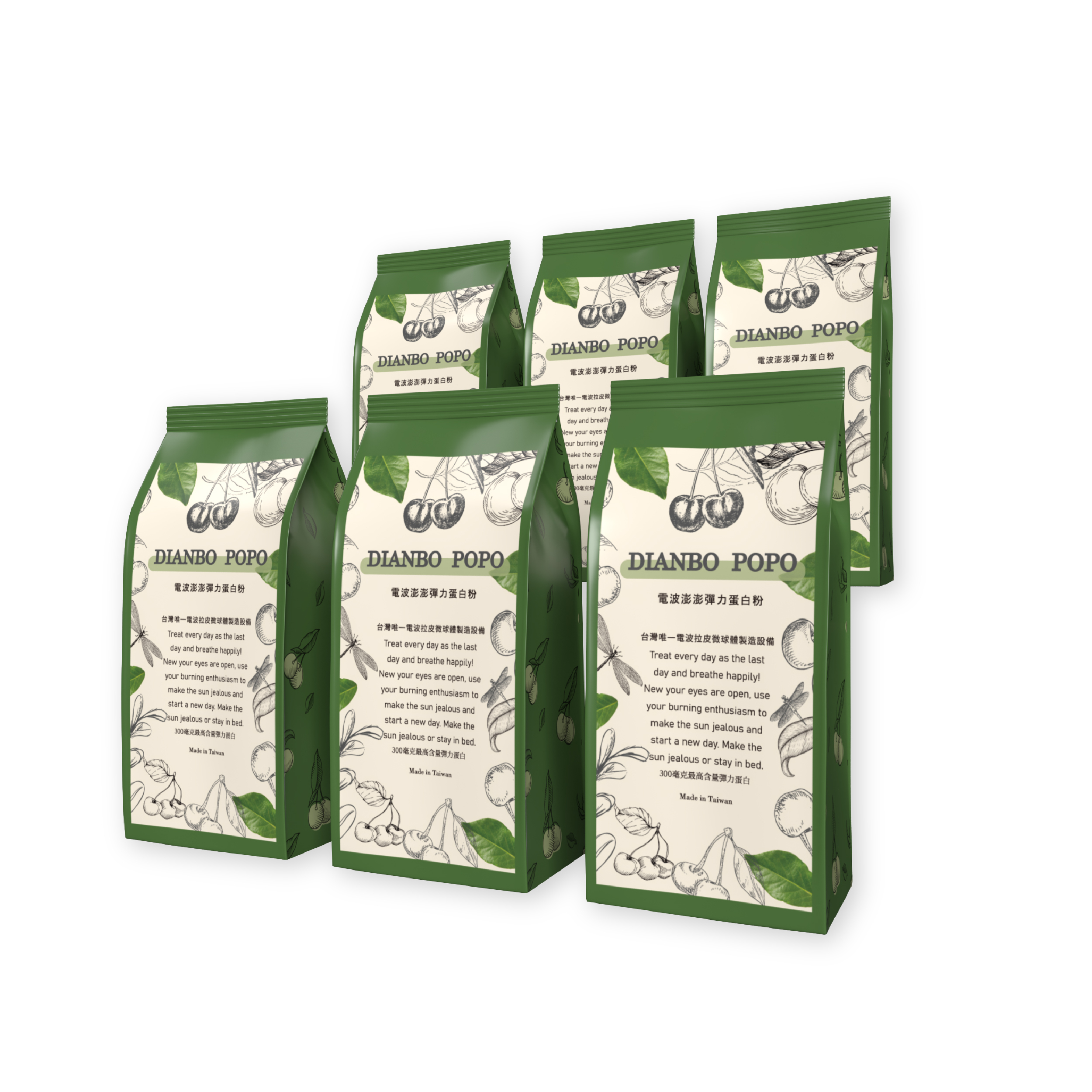 [預購]電波澎澎彈力蛋白粉 澎派包6包 46入