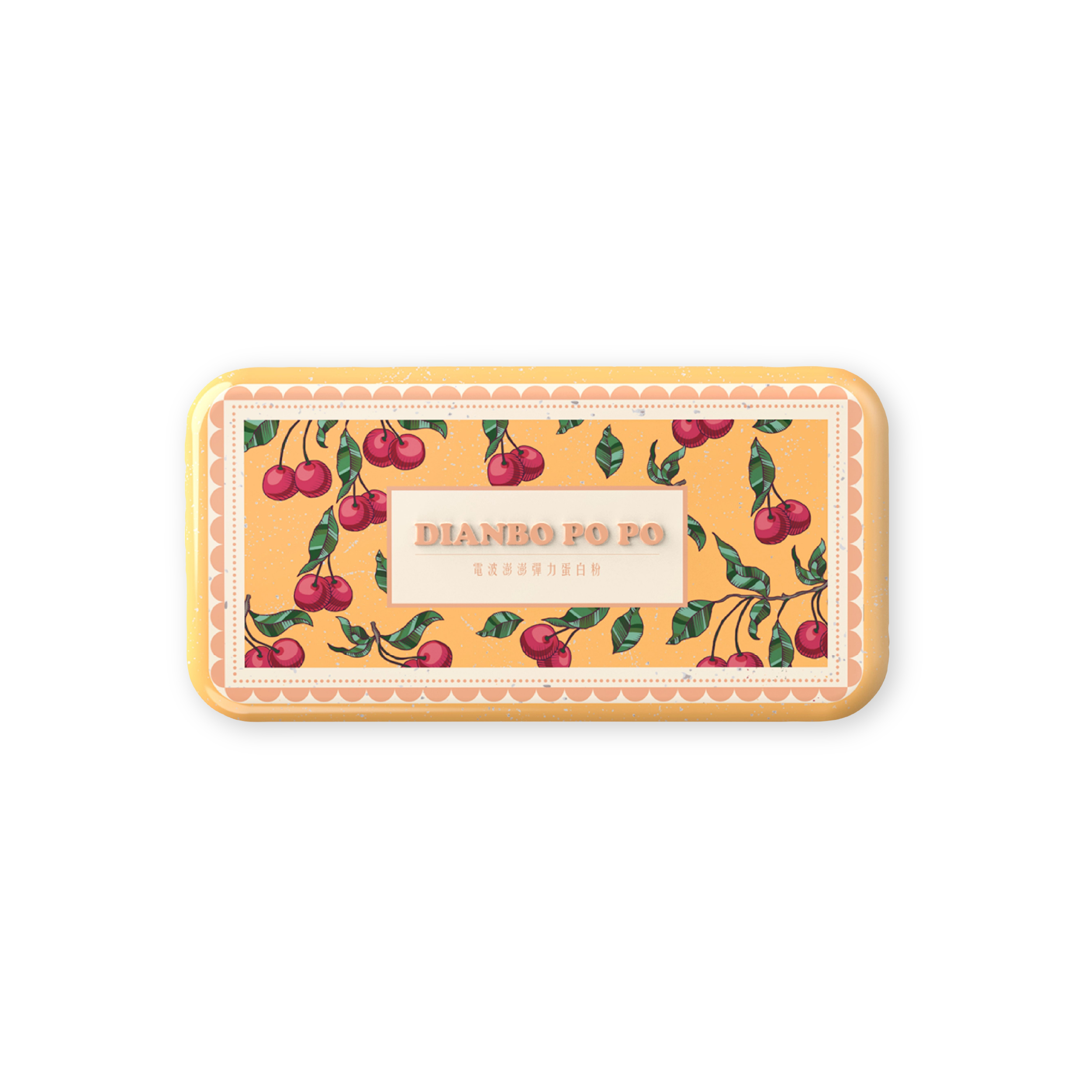 [預購]電波澎澎彈力蛋白粉 精裝鐵盒1盒 45入