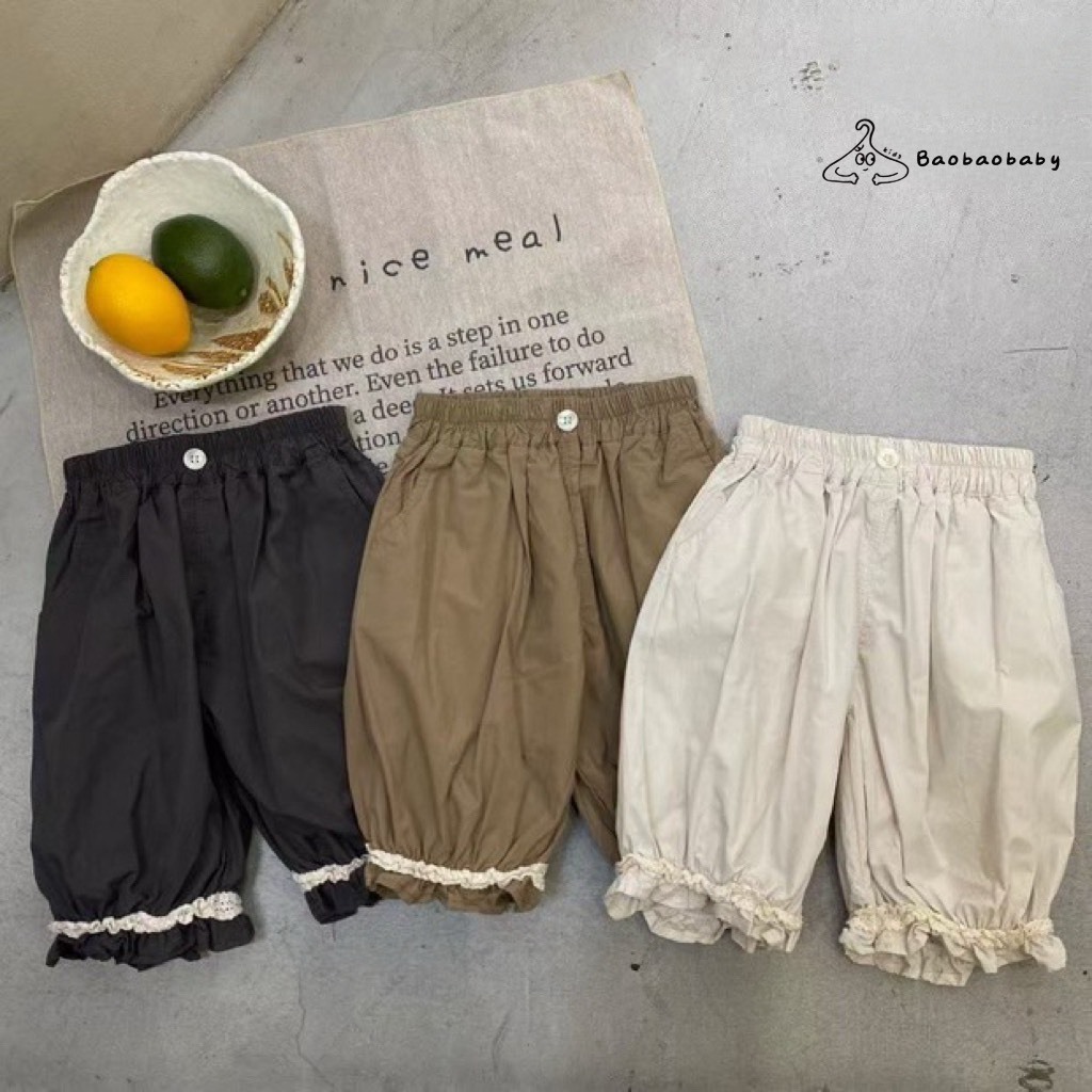 荷葉泡泡公主褲