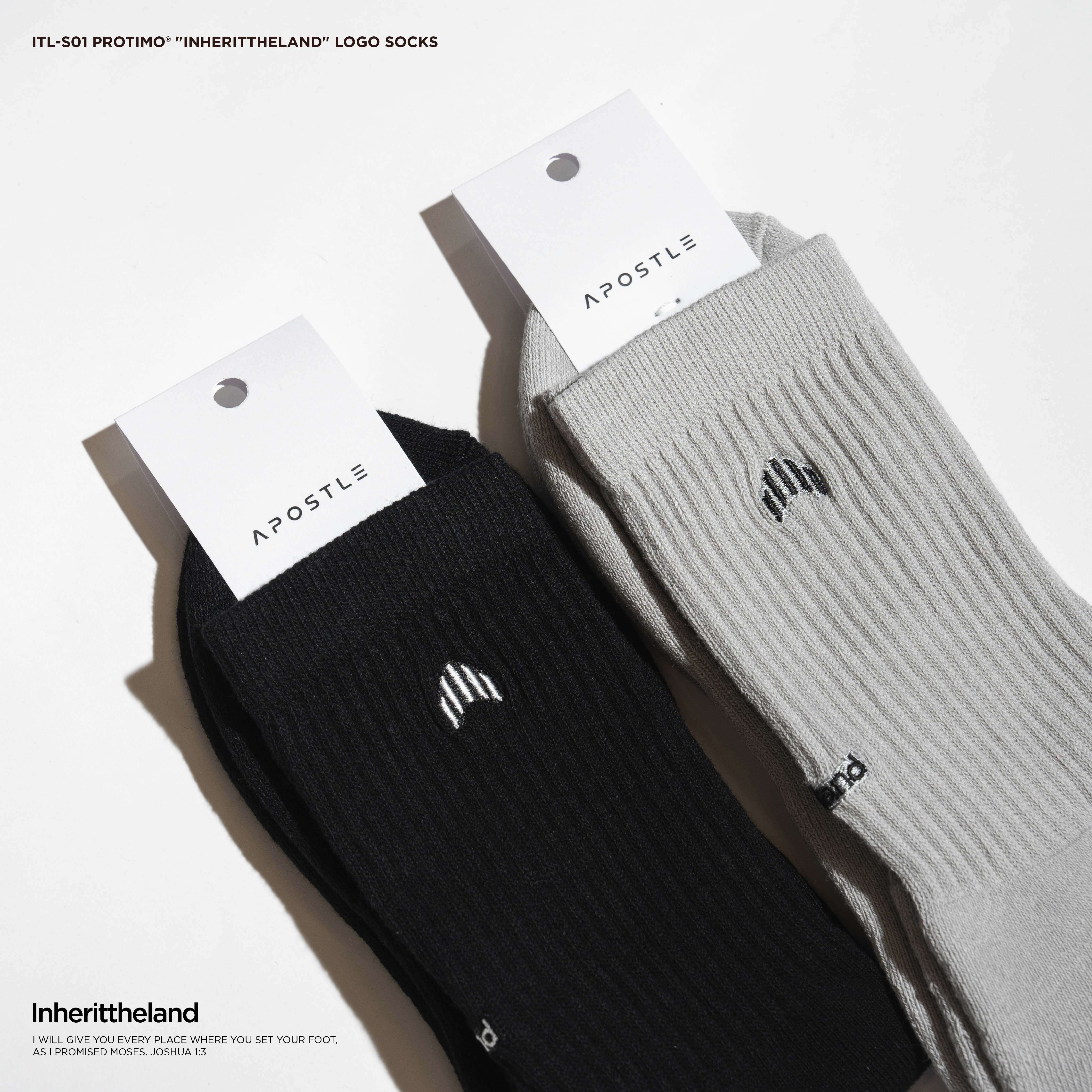 25SS ITL-S01 PROTIMO® "inherittheland" Logo Socks
