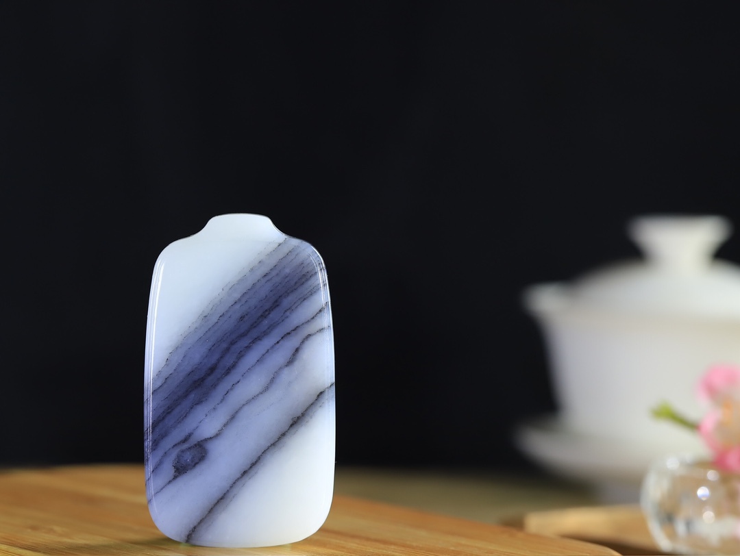 618130 和田玉籽料平安牌