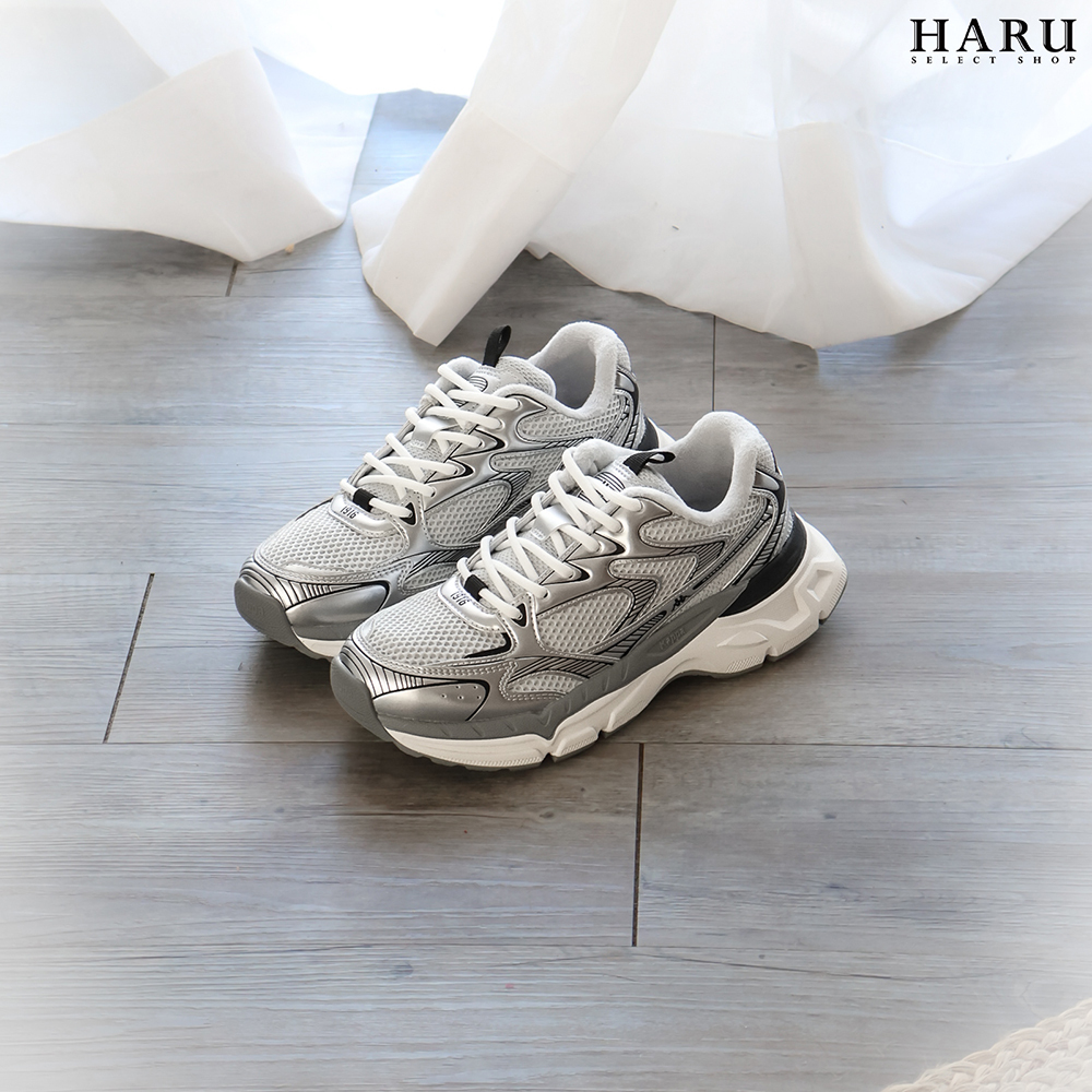 Kappa 巴黎世家 balenciaga 3XL 平替 老爹鞋 慢跑鞋 厚底 增高 復古 銀灰色