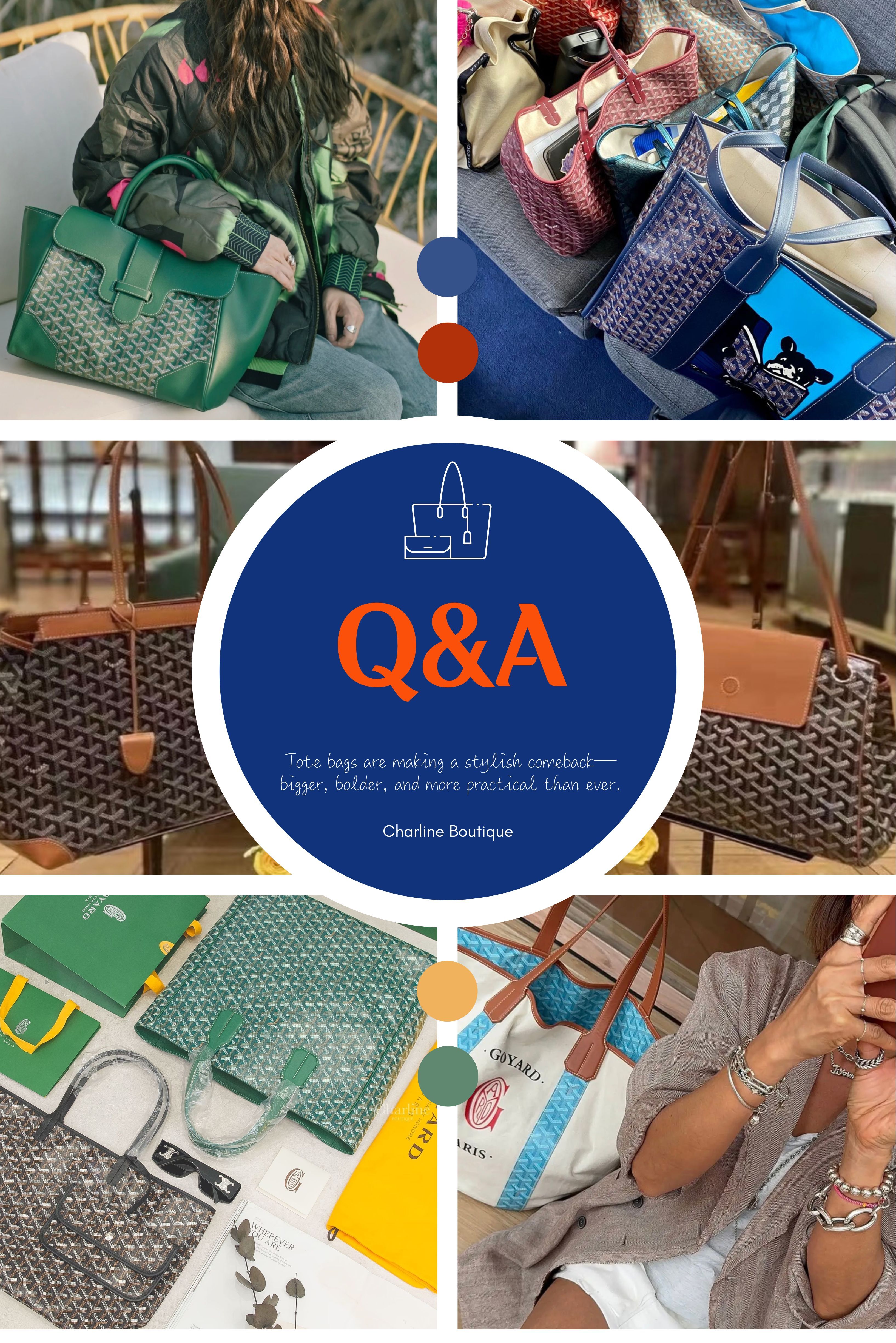 Goyard 的托特包因為輕盈、經典又低調，近年成為時尚圈與旅行愛好者的夢幻包款。從最知名的 Saint Louis 到功能強化的 Artois，再到小眾實用的 Hardy 或限量 Belharra，不同系列各有擁護者。然而，許多人在選購時也常會有「該買哪一款尺寸？有拉鍊嗎？哪一款最安全？」等實際考量。以下整理最常被搜尋與討論的問題，幫助您快速了解每款托特包的特色與差異，選出最適合您的 Goyard 托特包。  常見問題 Q&A：選包入門、送禮推薦必看 Q1. Goyard 哪一款托特包最經典？新手入門該選哪一款？ A：Saint Louis Tote 是 Goyard 的經典起點，採用輕盈的 Goyardine 帆布，可折疊收納，適合日常通勤與購物。分為 PM（34×15×28 cm）與 GM（56×19×33 cm）兩種尺寸，適用人群廣泛，是入門首選 。  Q2. Anjou 和 Saint Louis 差異在哪？ A：Anjou 在 Saint Louis 的基礎上升級，內裡為小牛皮，外層 Goyardine 帆布，採雙面使用設計（皮革與帆布可隨風格切換），包型更挺、更耐使用，適合想提升質感的你。  Q3. 安全性較好的托特款是哪一款？ A：Artois Tote 為立體硬挺設計，配有皮革包角及拉鍊開口，內部隔層多元，適合長時間通勤、學生使用及需要結構感和安全性的族群 。  Q4. 想要復古又優雅的款式該怎麼選？ A：Saïgon Tote Bag 結合 Goyardine 舊花帆布與皮革提把，尺寸為 34×16×25 cm，結構挺拔，兼具正式與優雅感，適合想展現品味又需實用性的場合使用 。  Q5. 想要可愛圓潤又實用的托特款？ A：Rouette Souple Tote 尺寸為 31×14×23 cm，造型圓潤且有上蓋設計，內部隔層適合整理小物，適合年輕、喜歡可愛風格的使用者。  Q6. 工作、旅行要大容量托特包，推薦哪款？ A：Hardy PM Tote（40×17×31 cm）容量超大，可放筆電、資料夾與衣物，底部加強設計，適合短途旅行、通勤族或需攜帶大量物品的人。  Q7. 小眾低調又實用的選擇是？ A：Villette Tote MM（45×15×32 cm），僅有深藍、綠色選項，設計簡約，包體大方卻不張揚；此外 Belharra Tote（60×22.5×35 cm）為限量度假款，雙面設計，風格獨特 。