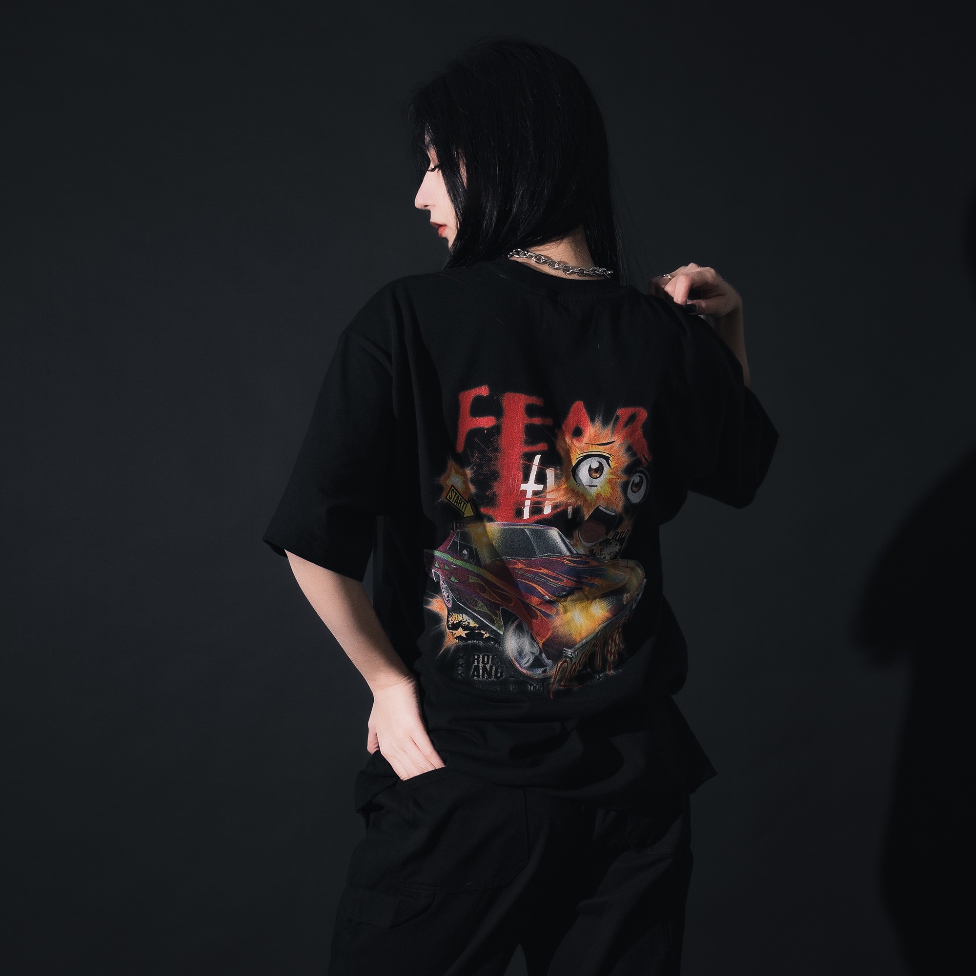 Gotnofears CARTOON WORLD OVERIZED TEE 卡通世界寬版短袖上衣 10671627