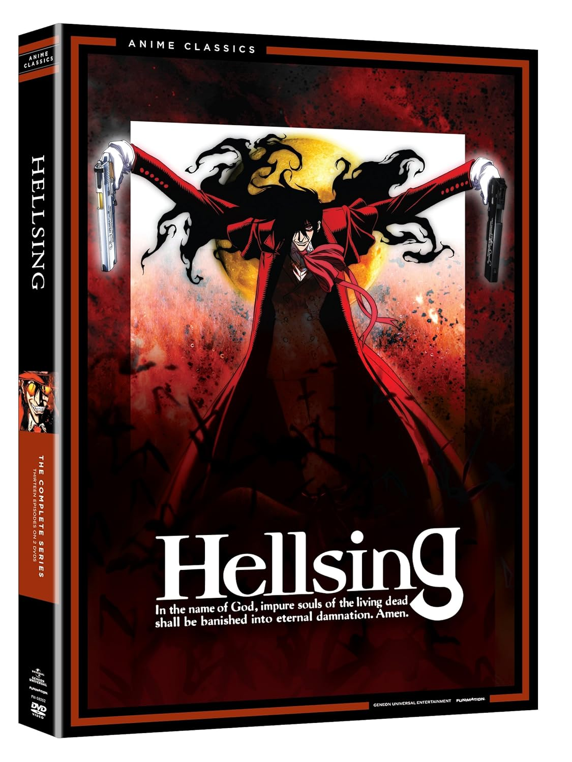 Hellsing 厄夜怪客 - 經典 TV 版 & Ultimate OVA 版 DVD 全合輯 / 日英字幕