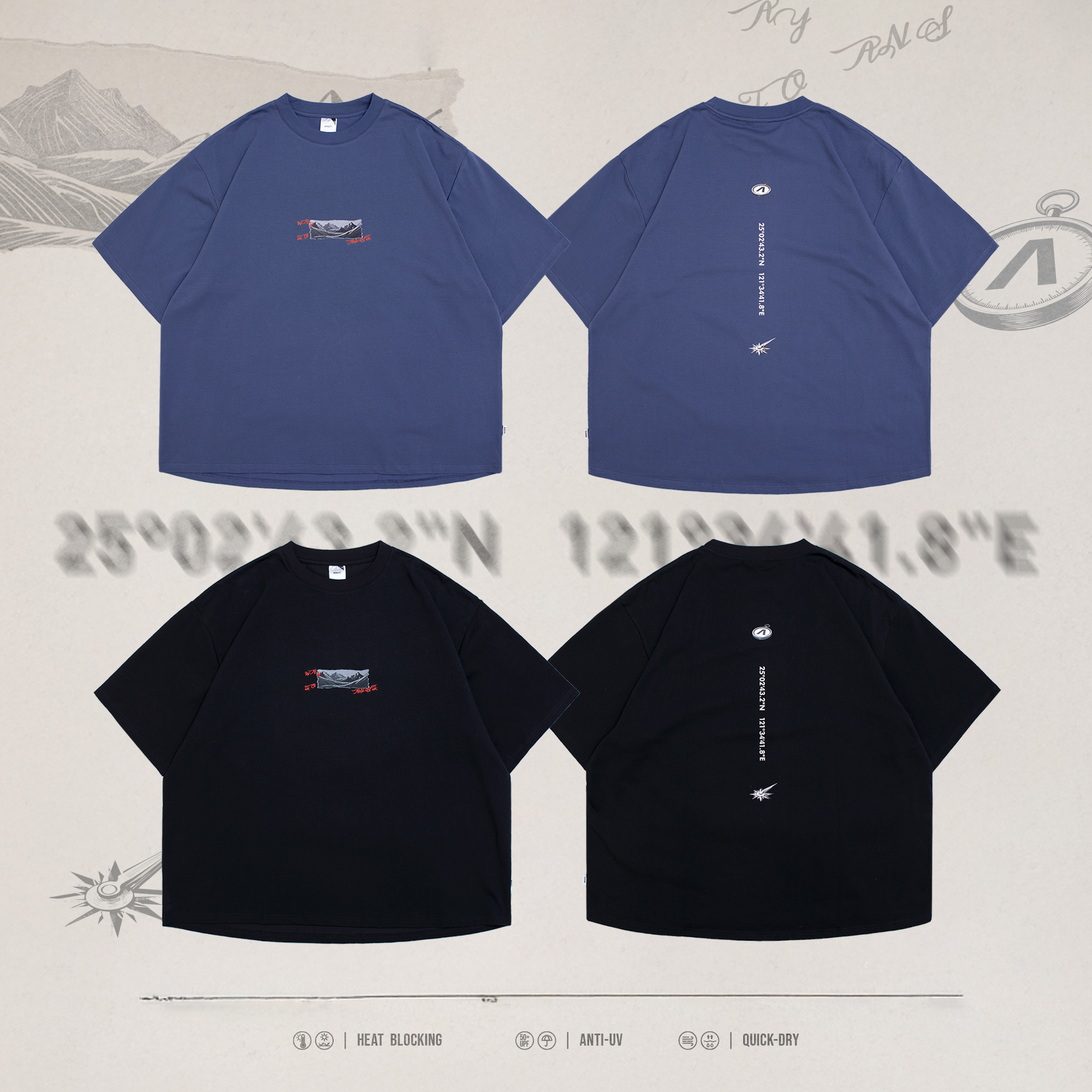 ANST 圖形概念短Tee AD25.R