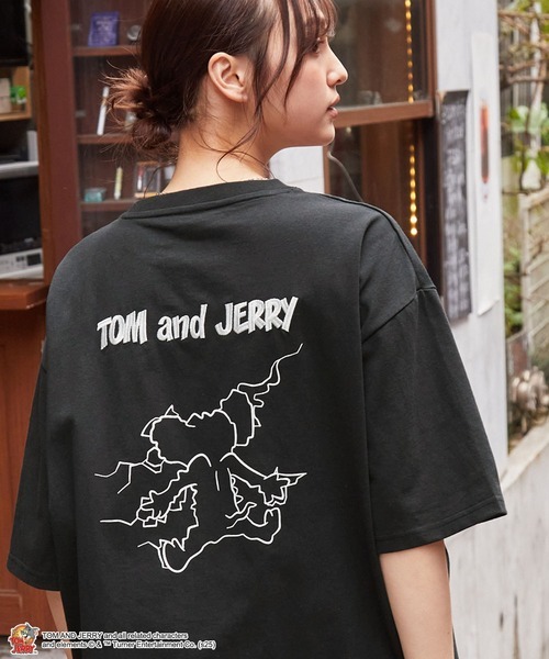 iSNEAKERS｜日本 MONO-MART x TOM&JERRY 湯姆貓與傑利鼠 刺繡短袖上衣 5款