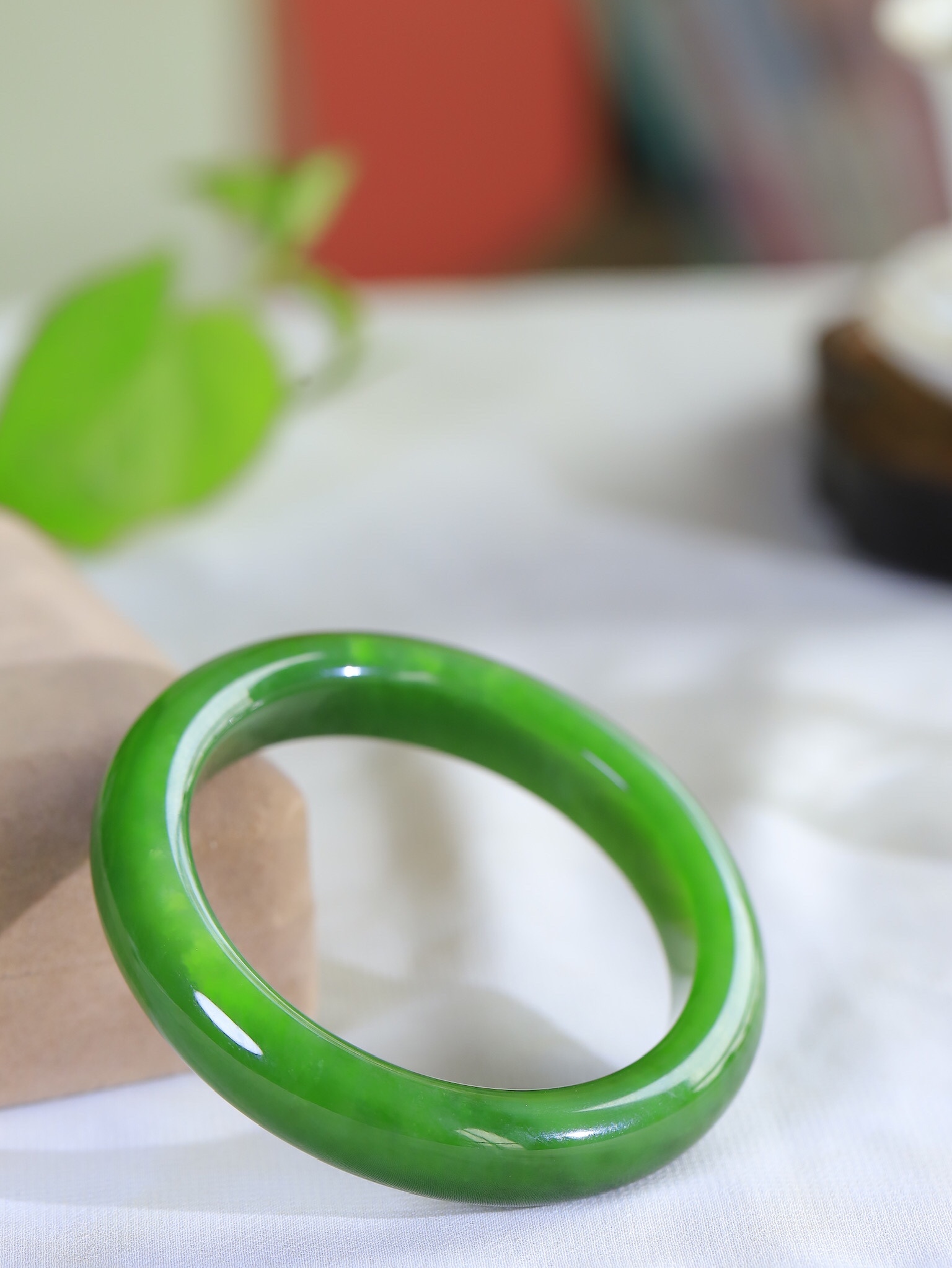 618133 54.5mm和田玉碧波流轉手鐲 (54-56)