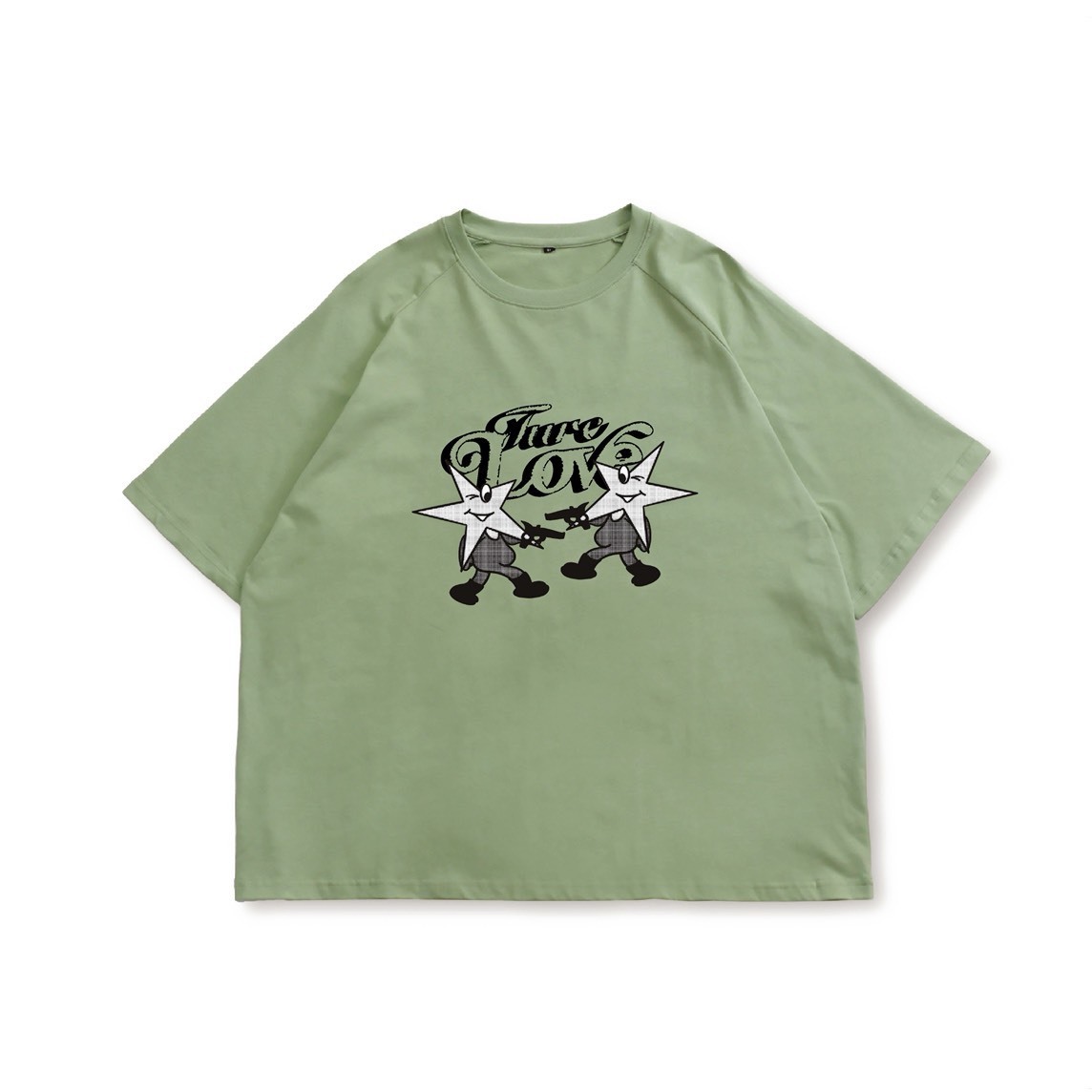 Neverland｜Star Crush Tee (Green)