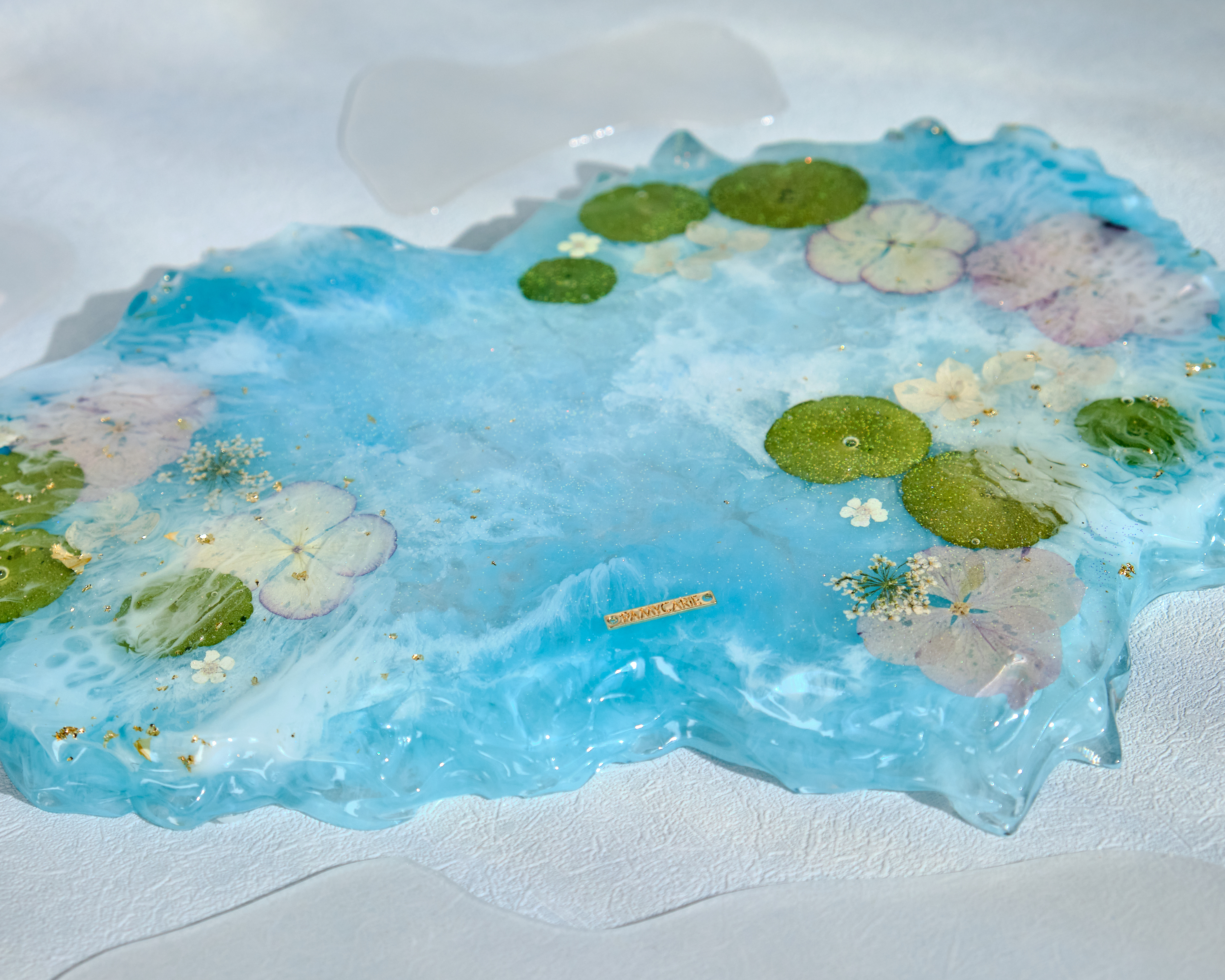 12511 Resin Pressed Flower Plate