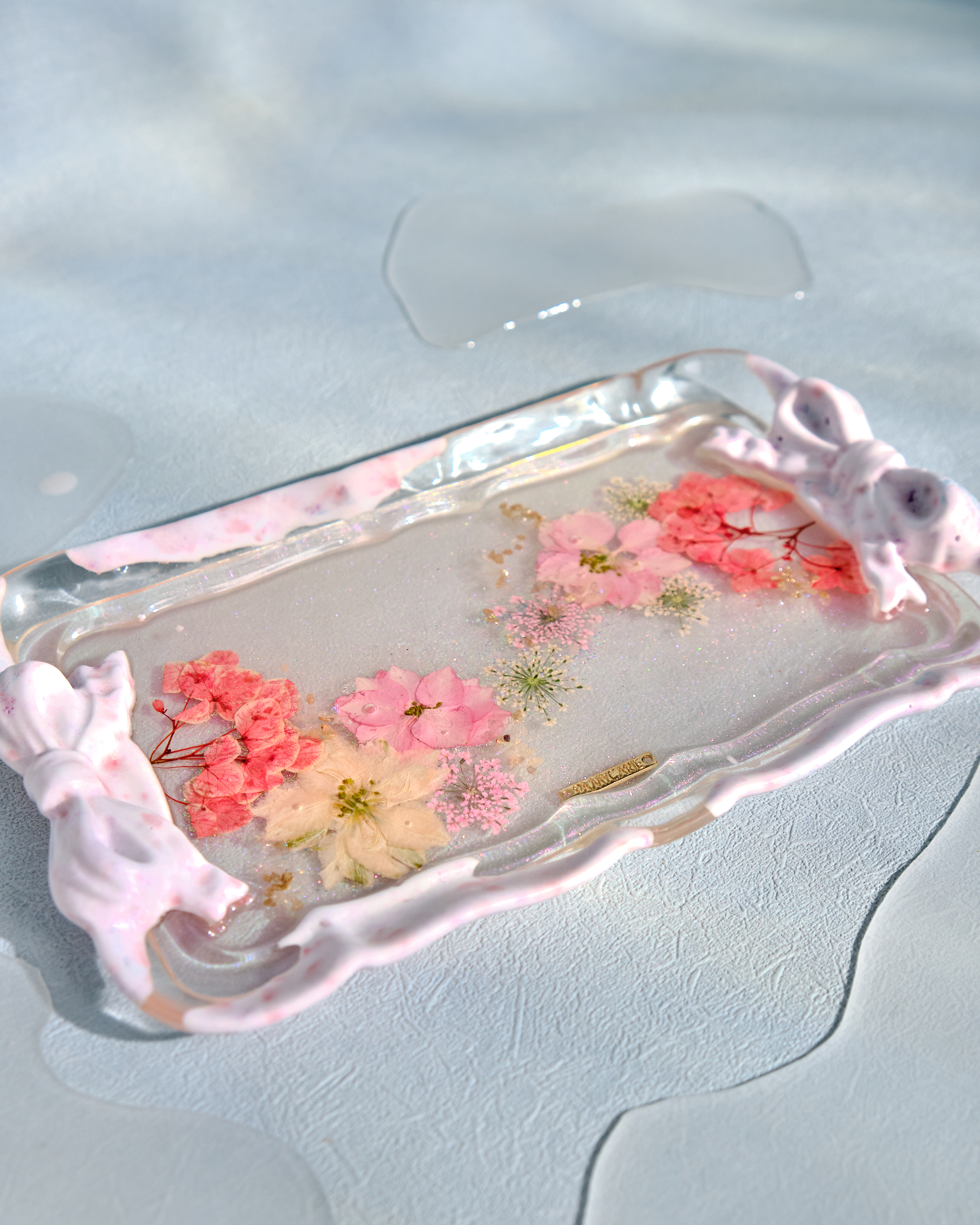12510 Resin Pressed Flower Plate