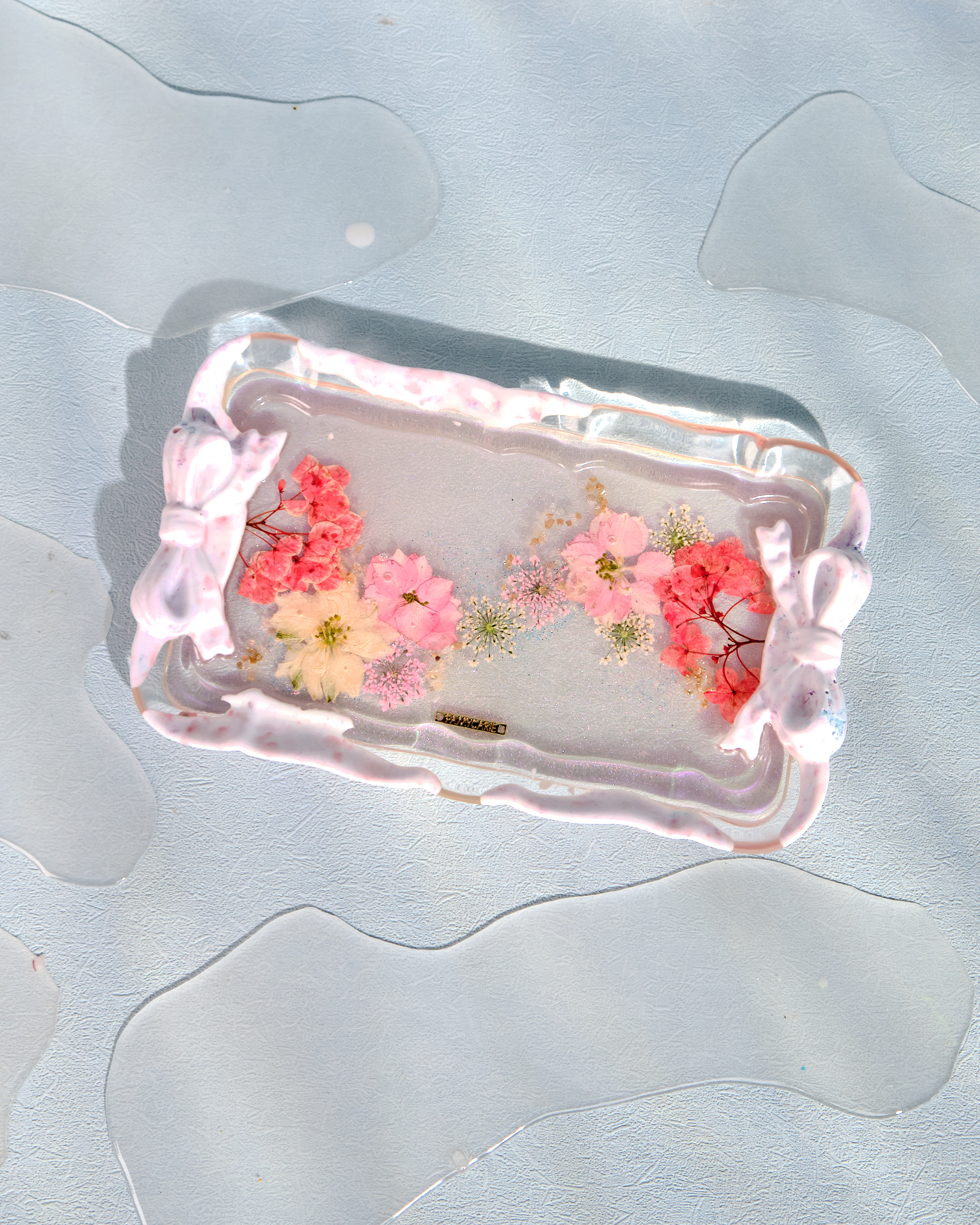 12510 Resin Pressed Flower Plate